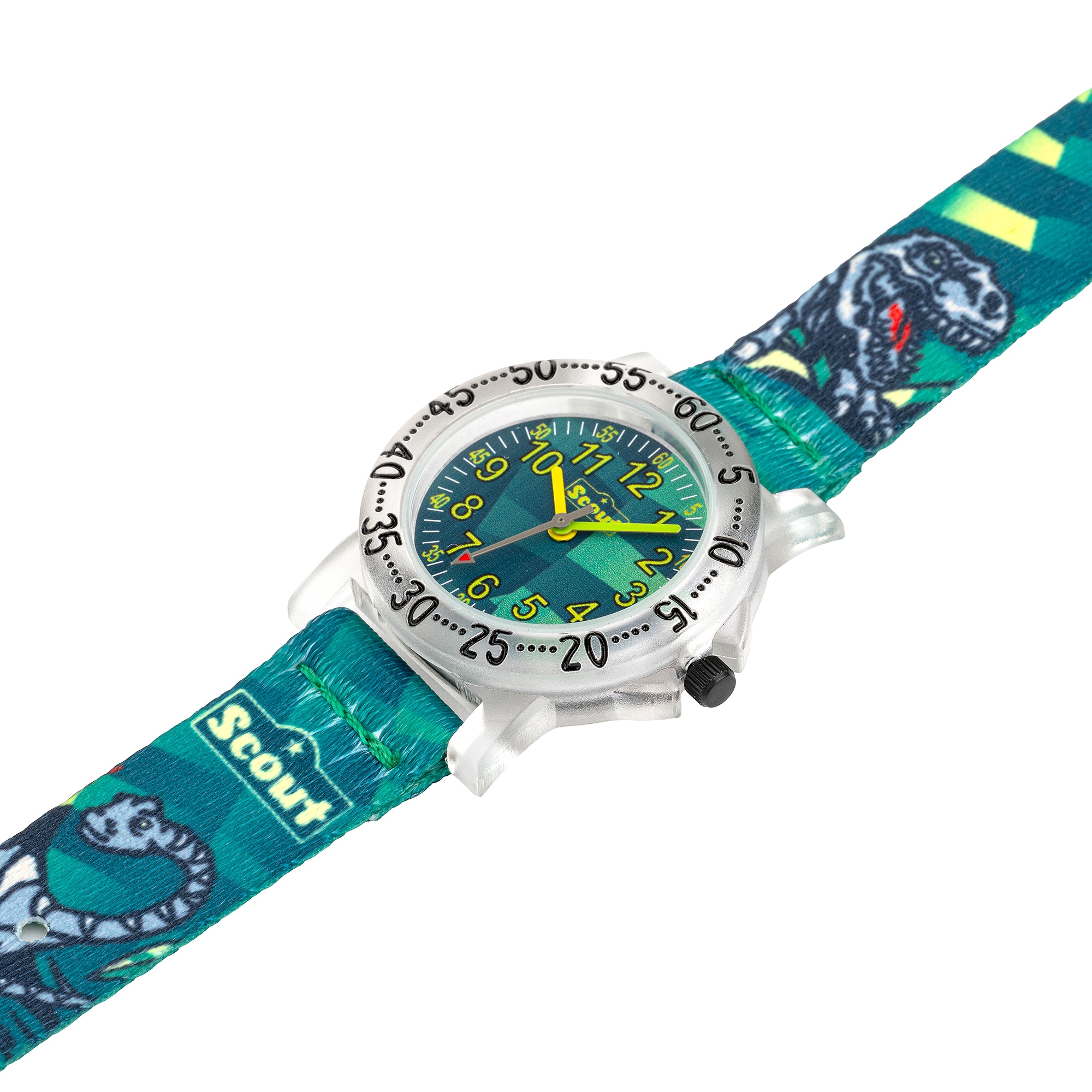 Scout Quarzuhr »Dinosaurier« Armbanduhr, Kinderuhr, Junge, analog