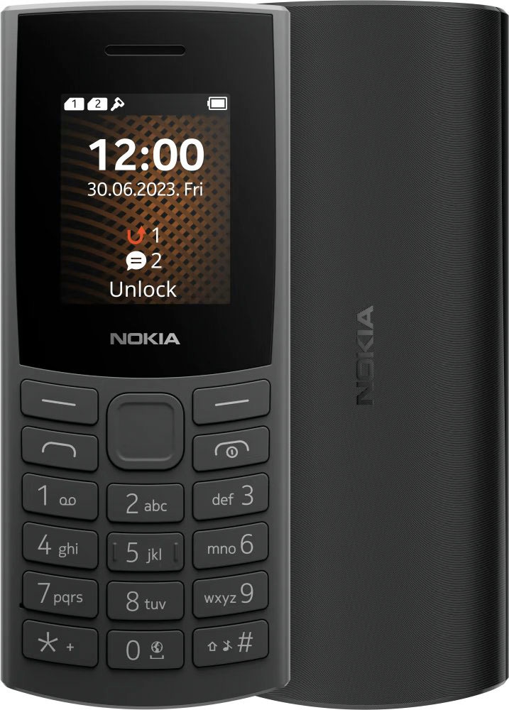Nokia Handy bestellen bei jetzt Mobiltelefon«, 4,57 cm/1,8 4G Zoll 2023 Charcoal, Edition »105 OTTO