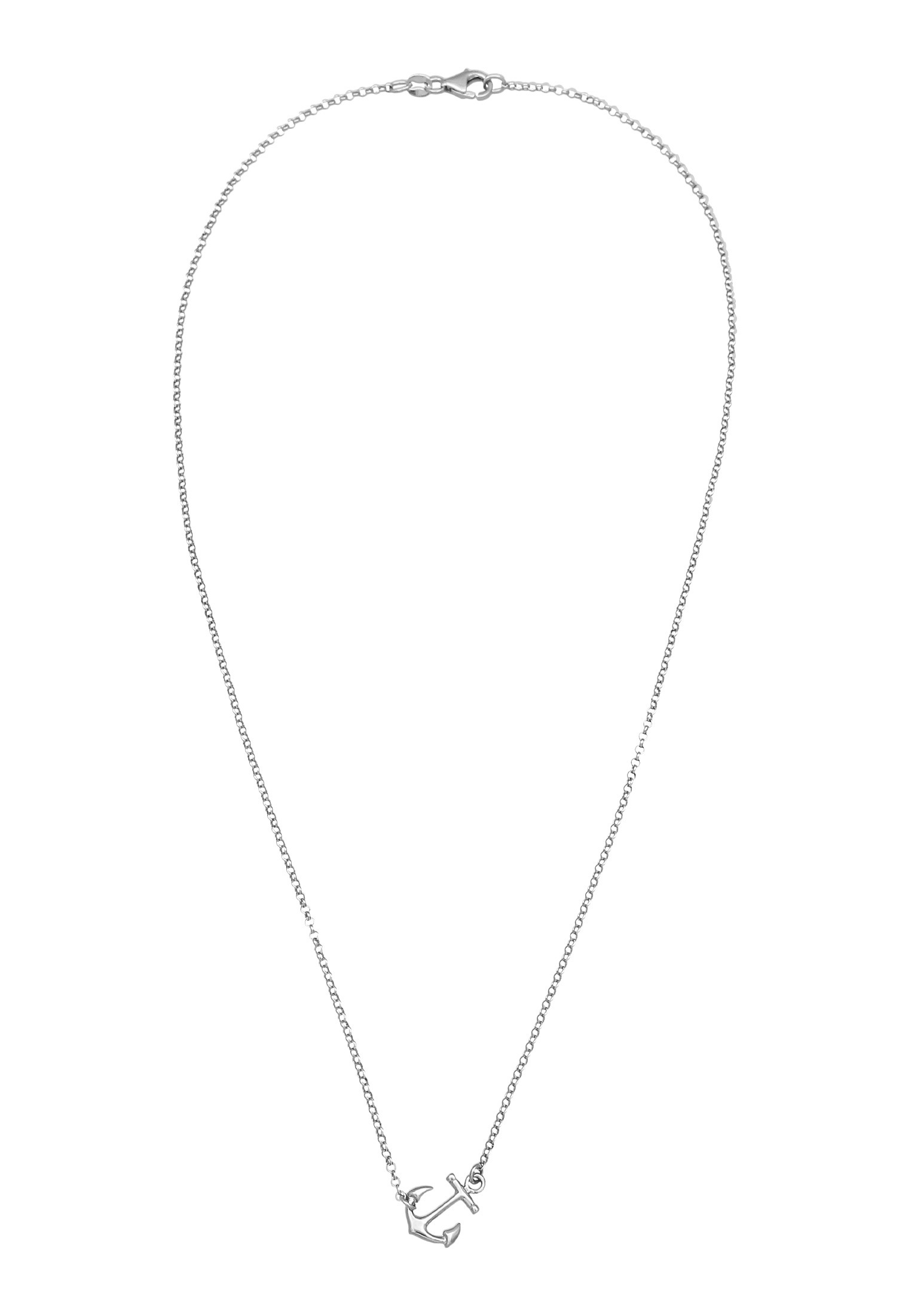 Elli Kette mit Anhänger »Halskette Anker Maritim Hanseatisch 925 Silber«
