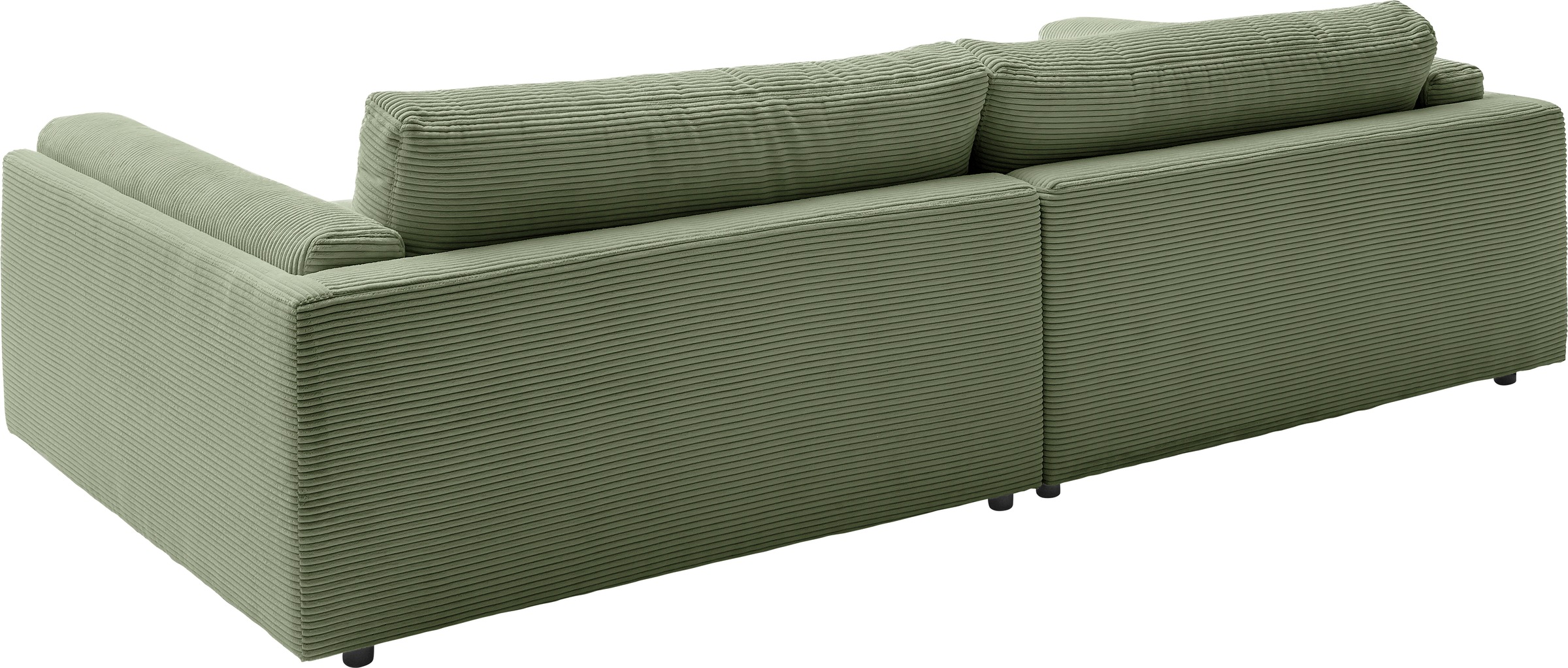 3C Candy Big-Sofa »Karalis mit extra großer Sitztiefe, elegantes Mega Sofa zum Relaxen,« auch in Cord- oder Leder-Bezug, lose Kissen, loungige Bequemlichkeit
