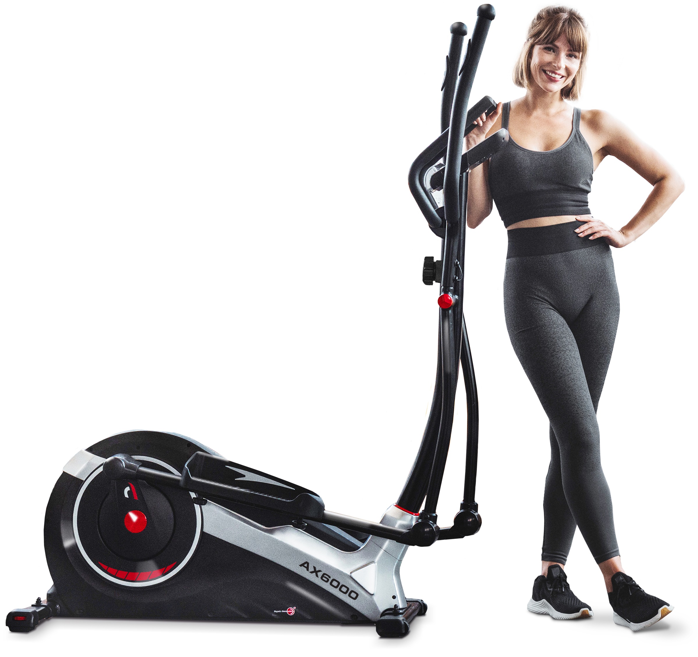 Christopeit Sport® Crosstrainer »AX 6000«, Schwungmasse ca. 8 kg, 10 Widerstandsstufen