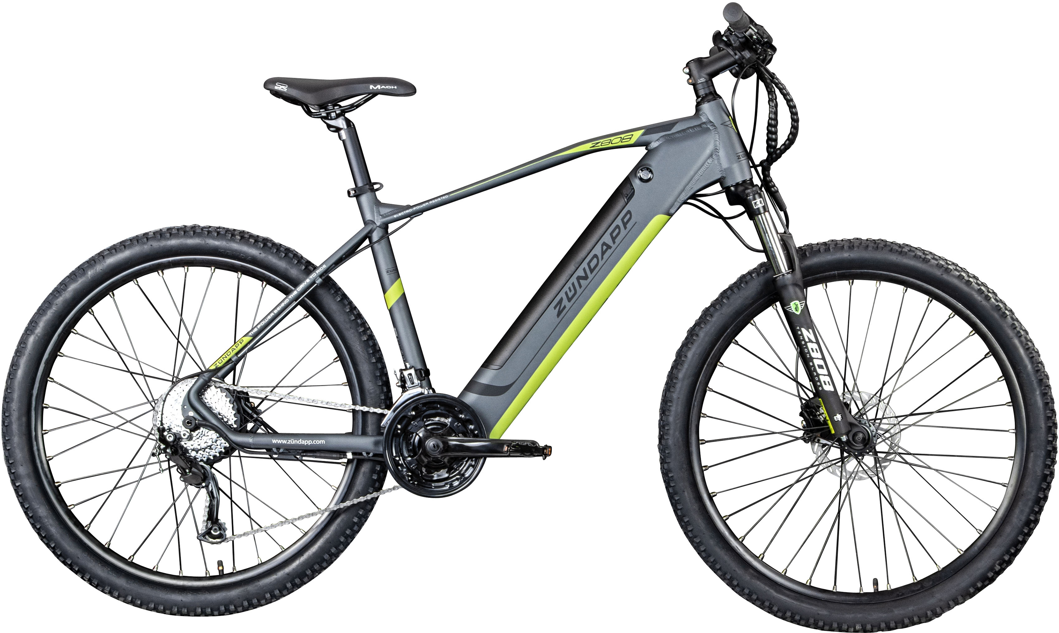 E-Bike »Z808«, 24 Gang, Heckmotor 250 W