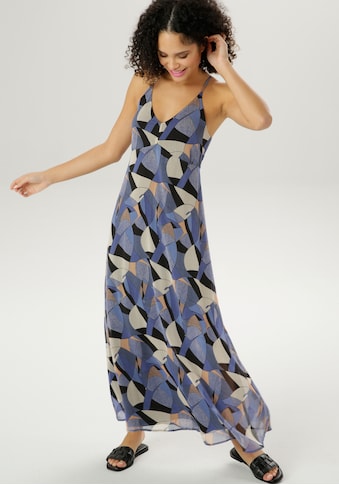Aniston SELECTED Sommerkleid, mit verstellbaren Spagettiträgern - NEUE KOLLEKTION kaufen