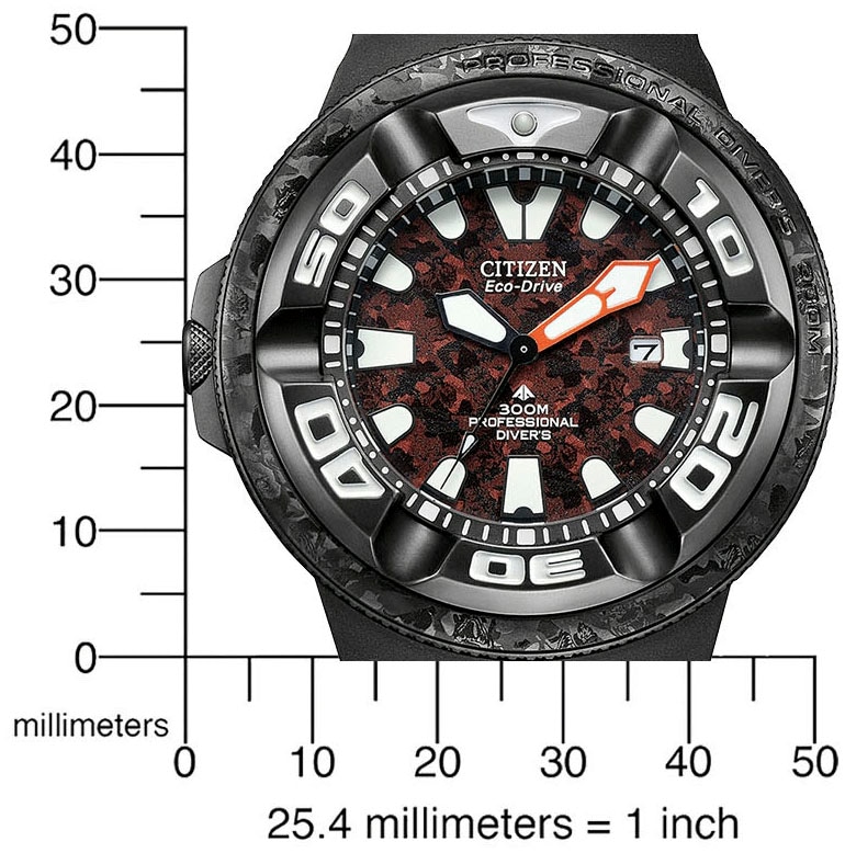 Citizen Taucheruhr »Godzilla-Promaster Professional Diver 300«, Armbanduhr, Herrenuhr, limited Edition, Solar, bis 30 bar wasserdicht