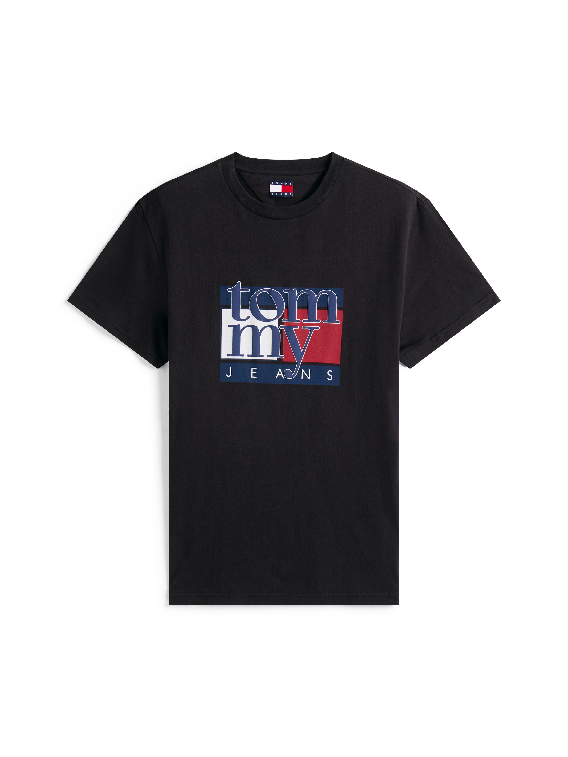 Tommy Jeans T-Shirt »TJM RWB FLAG TEE EXT« Slim fit, mit Rundhals
