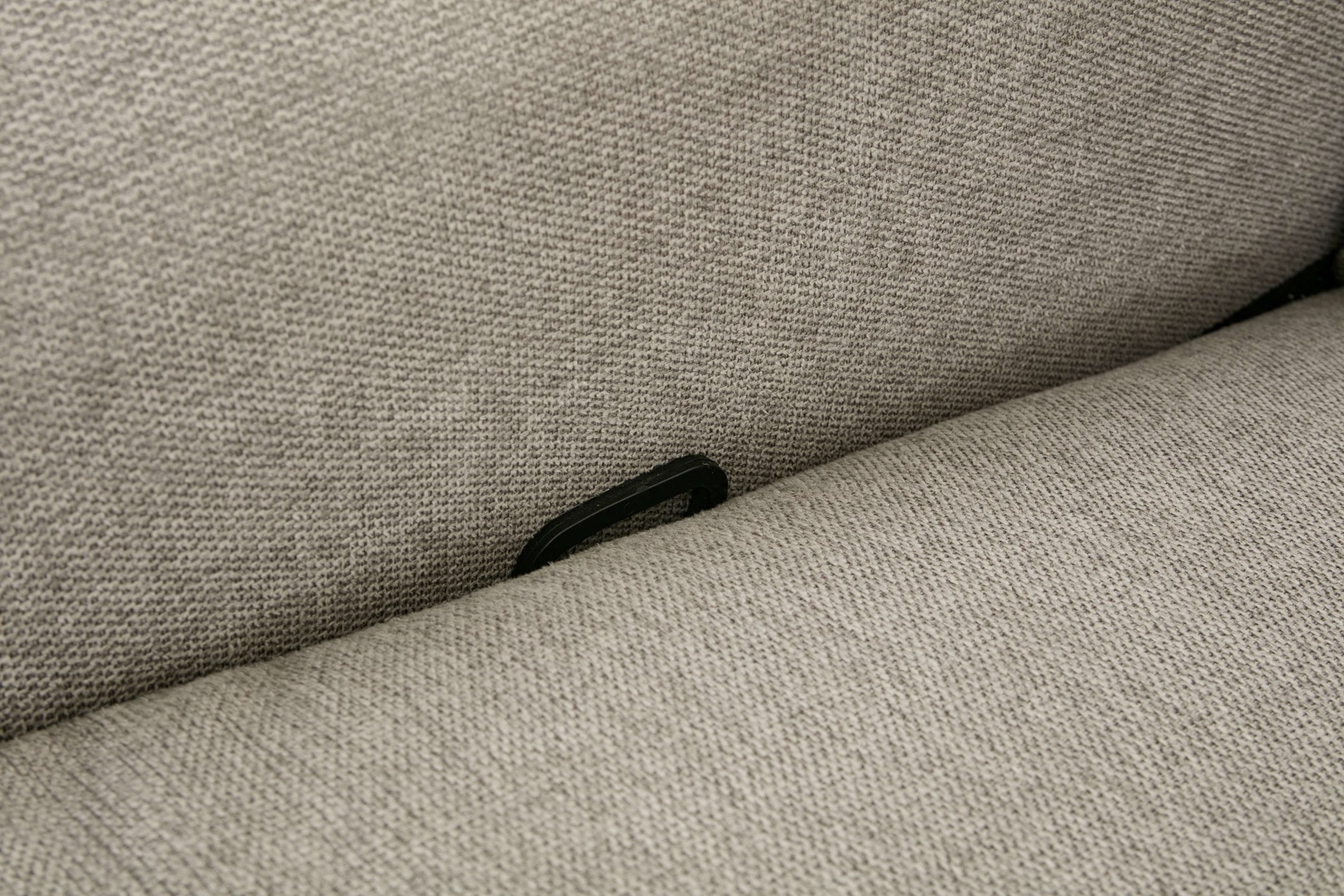 Home affaire Ecksofa »SKAANE Struktur, L-Form, 274 cm, manuelle u. elektrische Funktion,«, rundes Design, Kopfteilverstellung, Federkernpolsterung