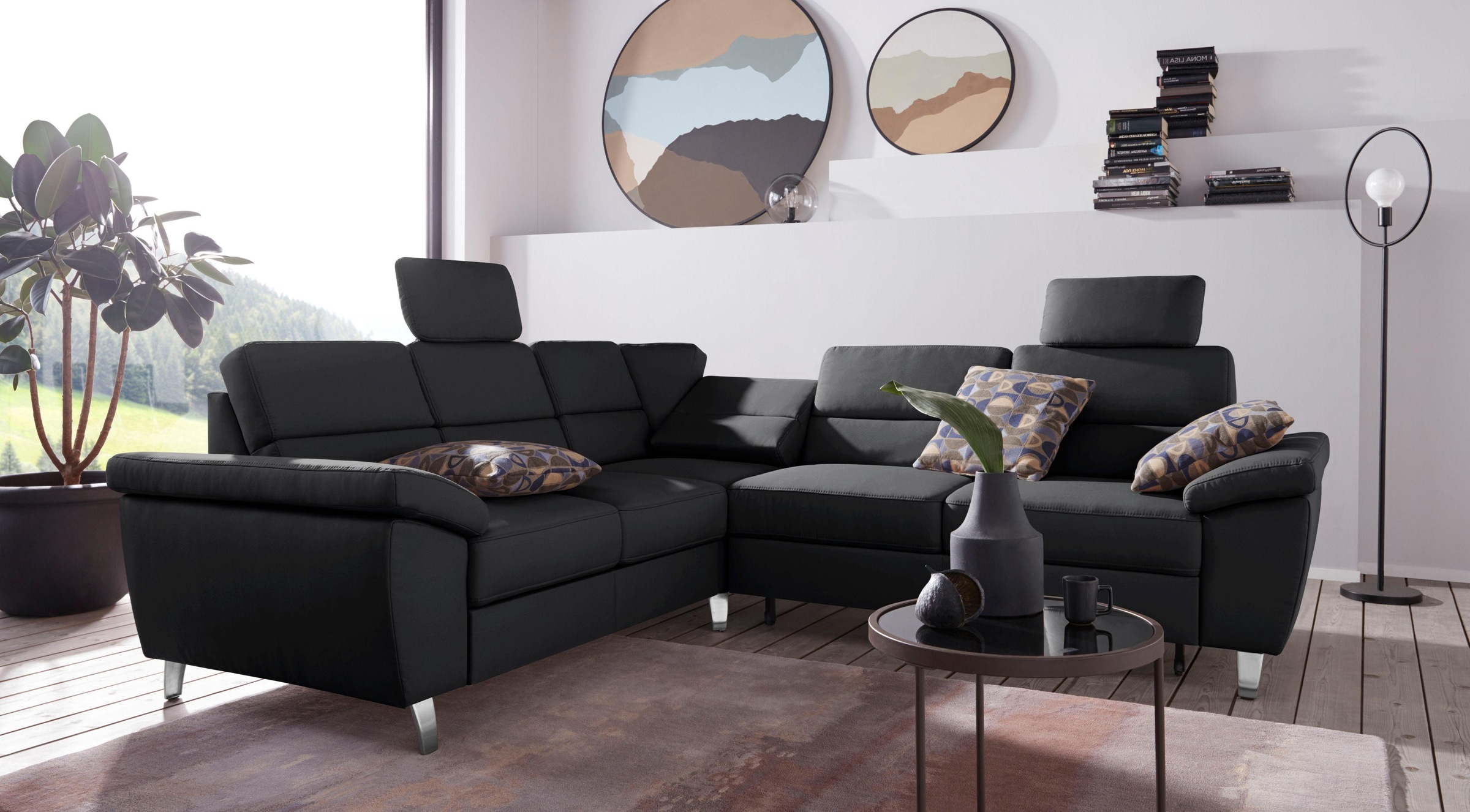 sit&more Ecksofa »Sorano L-Form«, wahlweise mit Bett- und Relaxfunktion, inkl. Bettkasten