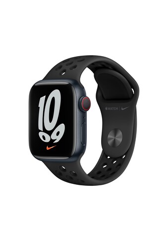 Apple Smartwatch »Nike Series 7, GPS + Cellular, Aluminium-Gehäuse, 41mm«, (Watch OS 8) kaufen