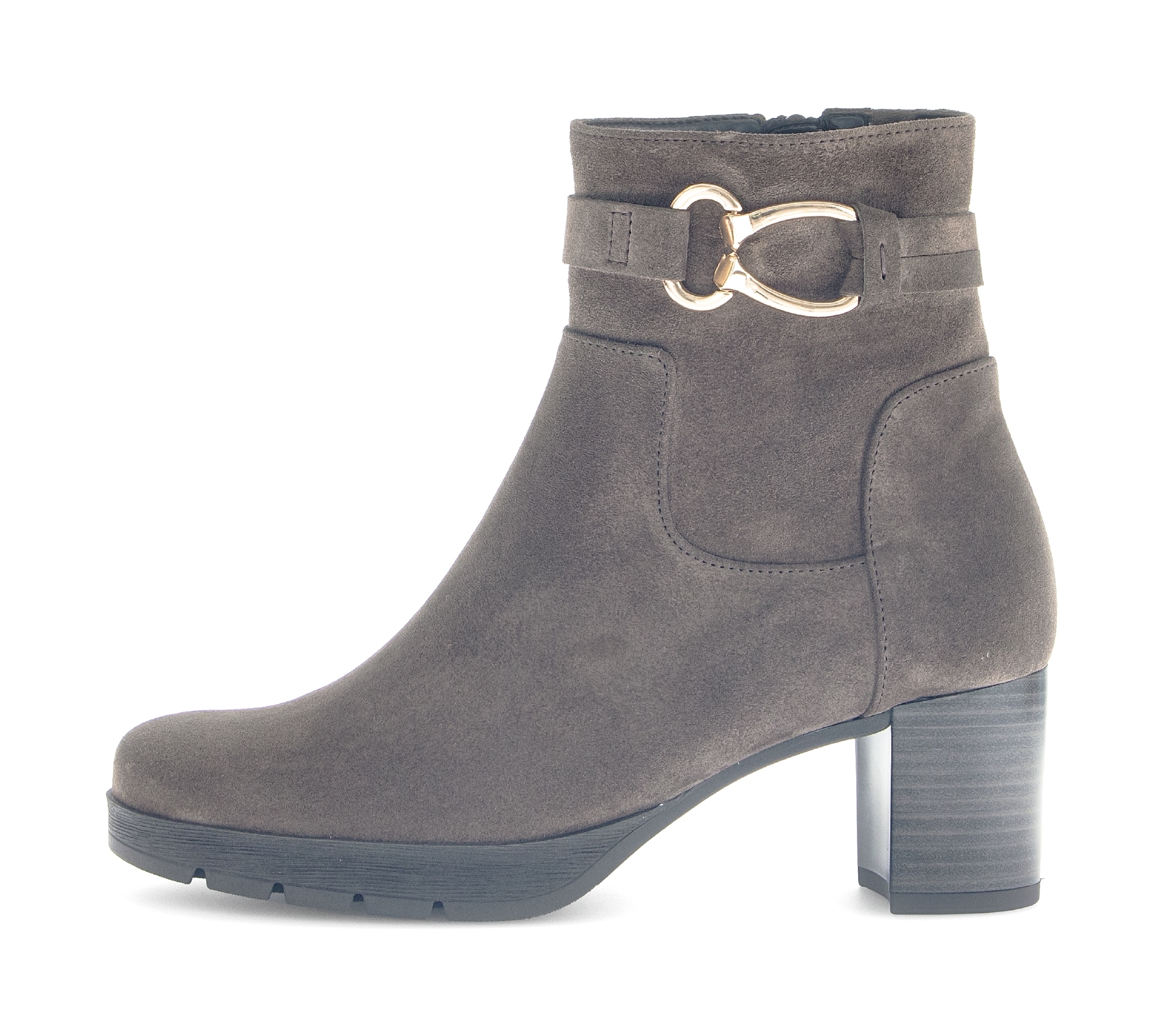 Gabor Stiefelette »St. Tropez«  , Blockabsatz, Businessstiefelette mit Schmuckelement