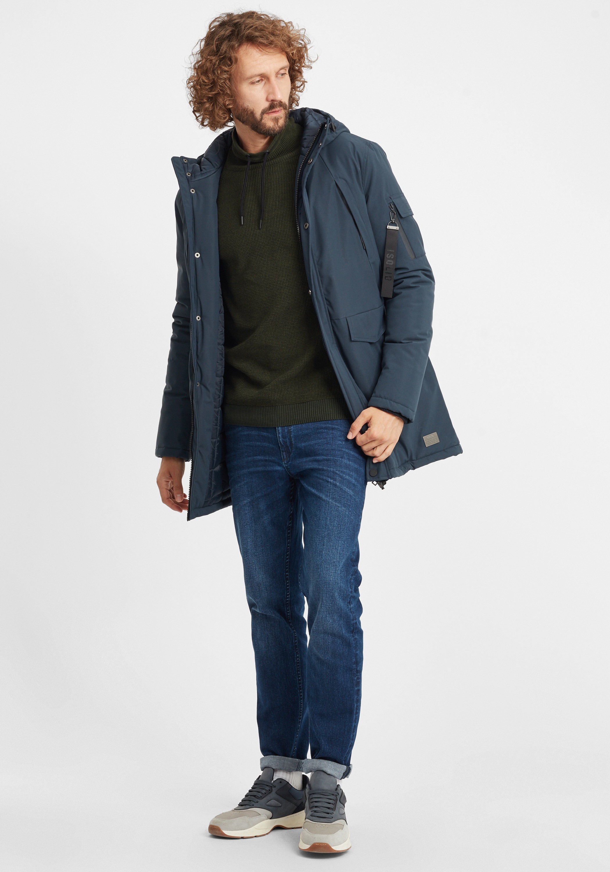 !Solid Langmantel »Parka SDMaver«