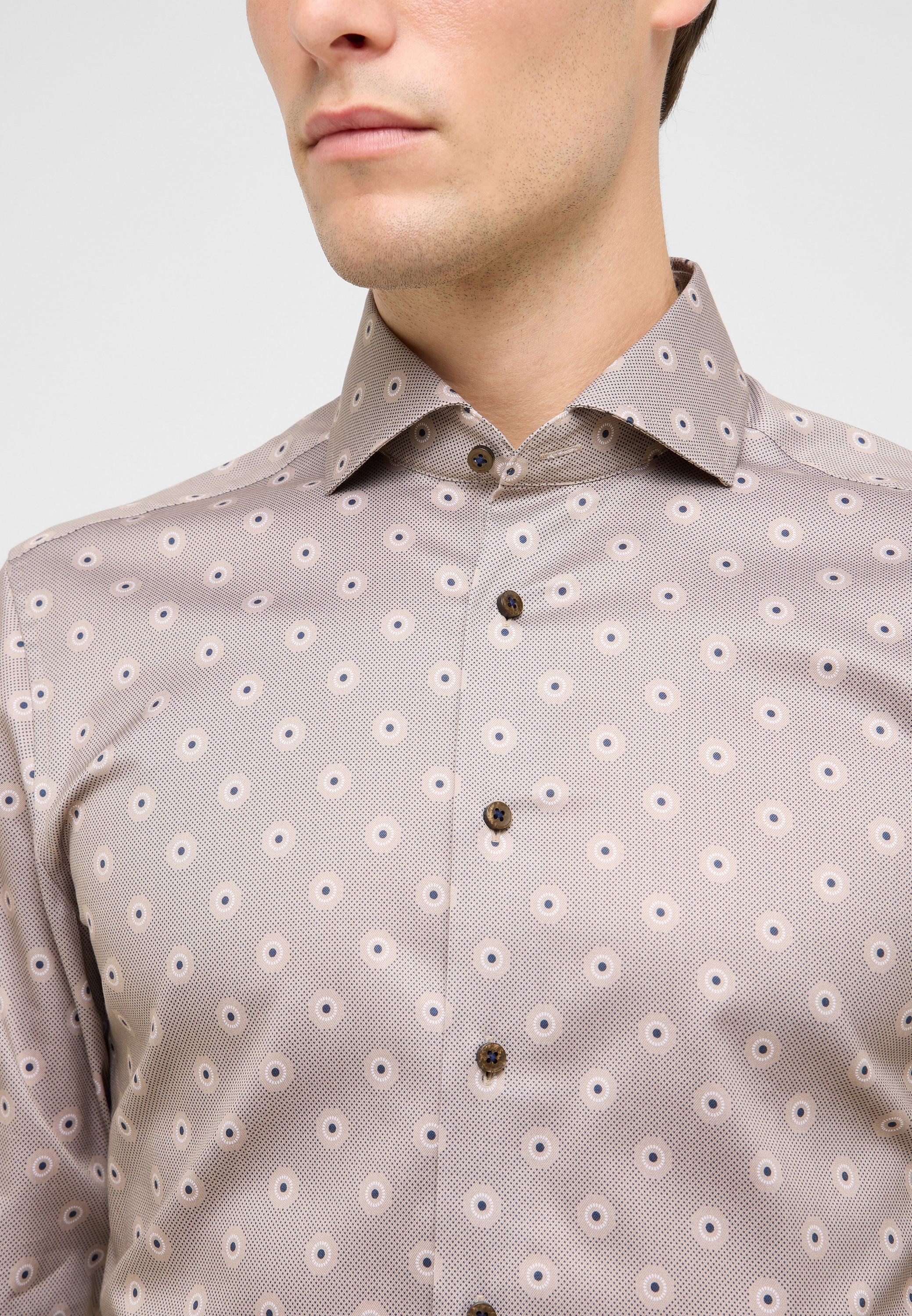 Eterna Langarmhemd »SLIM FIT« NON IRON (bügelfrei)