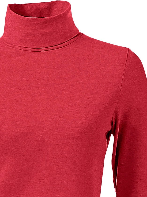 heine Rollkragenshirt »Rollkragen-Shirt«, (1 tlg.)