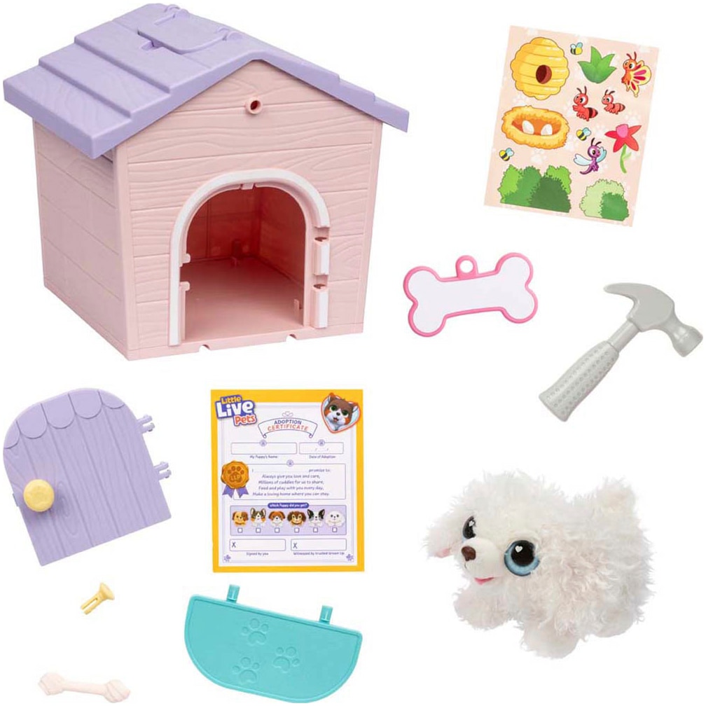 Spielwelt »Little Live Pets: My Puppy's Home Mini, Pink«