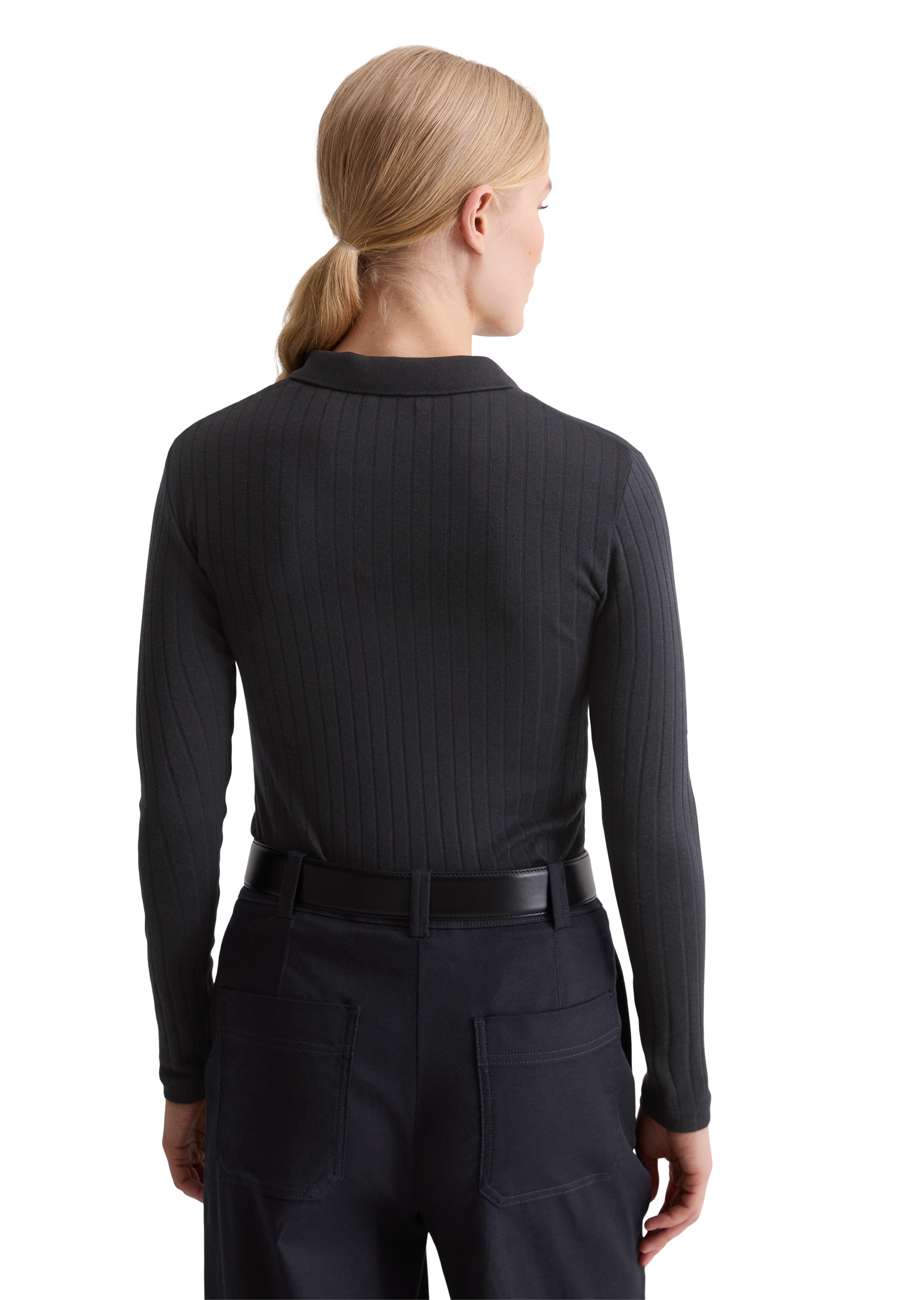 Marc O'Polo Langarm-Poloshirt