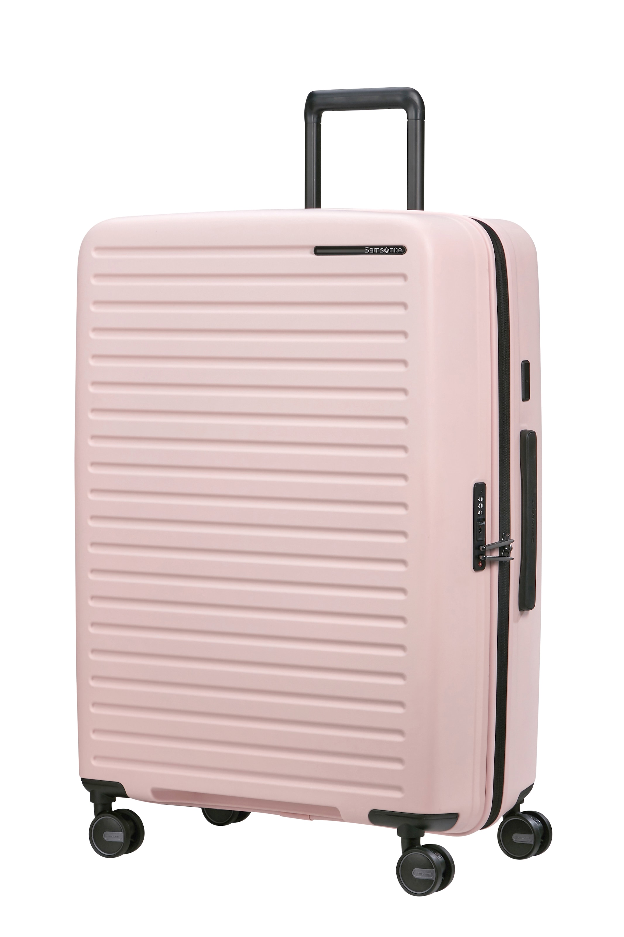 Samsonite Hartschalen-Trolley »RESTACKD, verschiedene Größen und Farben« mit Packtaschen,  99 l 4 Rollen Unisex Koffer für Ferien und Geschäftsreise, mit Volumenerweiterung