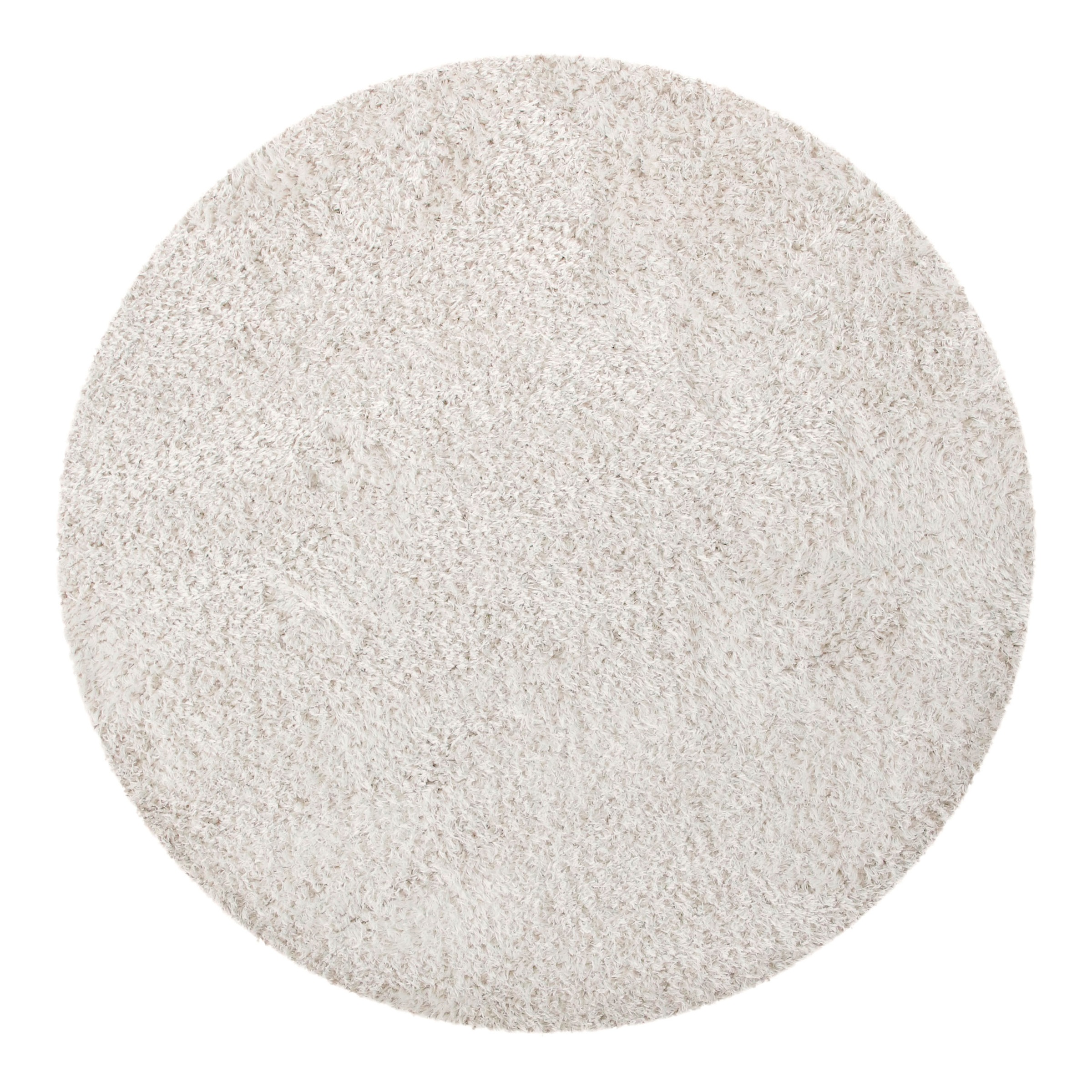 OTTO home Hochflor-Teppich »Josetta« rund 50 mm Höhe Langflor, Shaggy, dichter weicher Hochflor, uni farben, Wohnzimmer