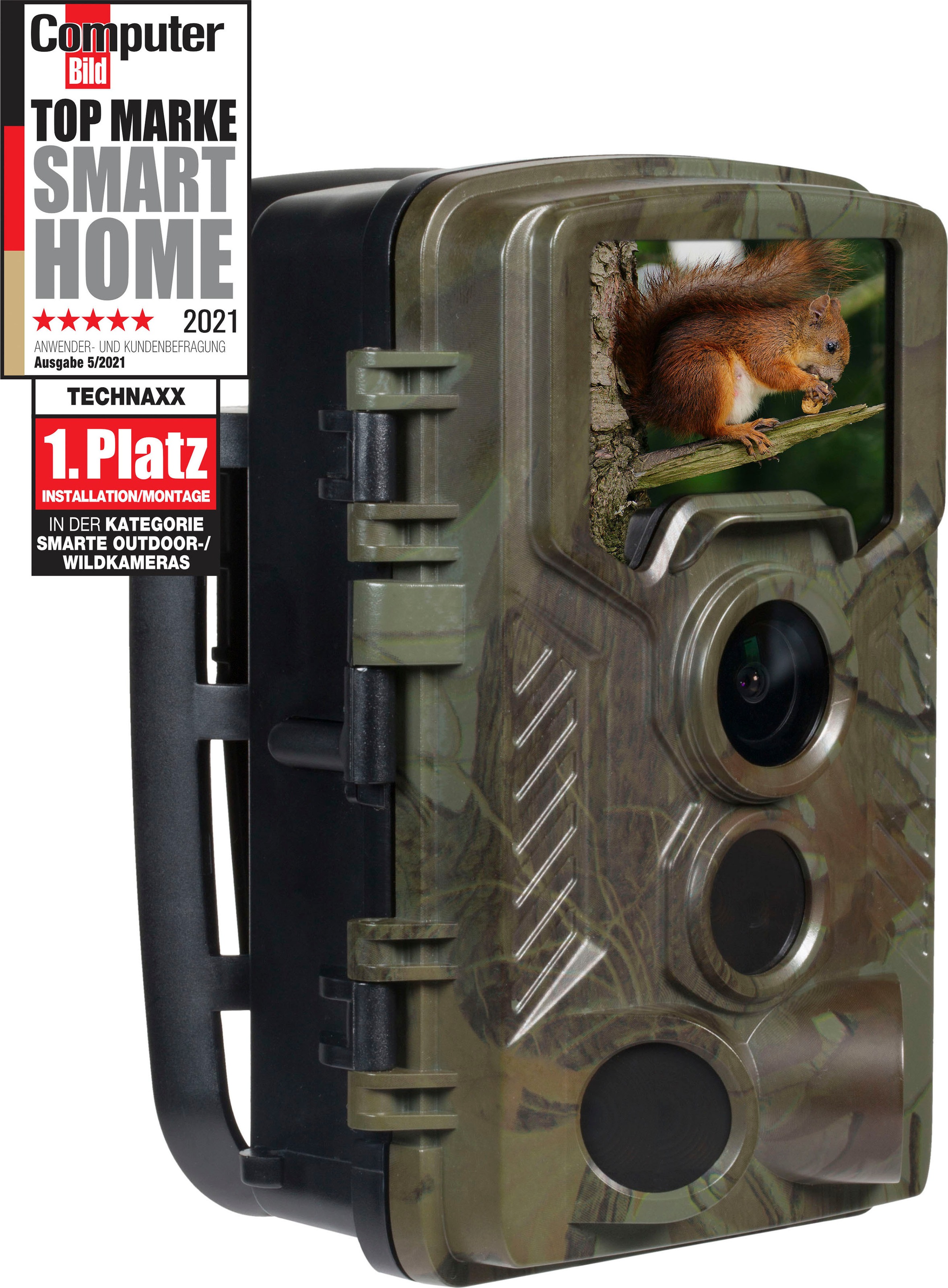 Überwachungskamera »Nature Wild Cam 8MP TX-125«, Innenbereich-Außenbereich, (1)