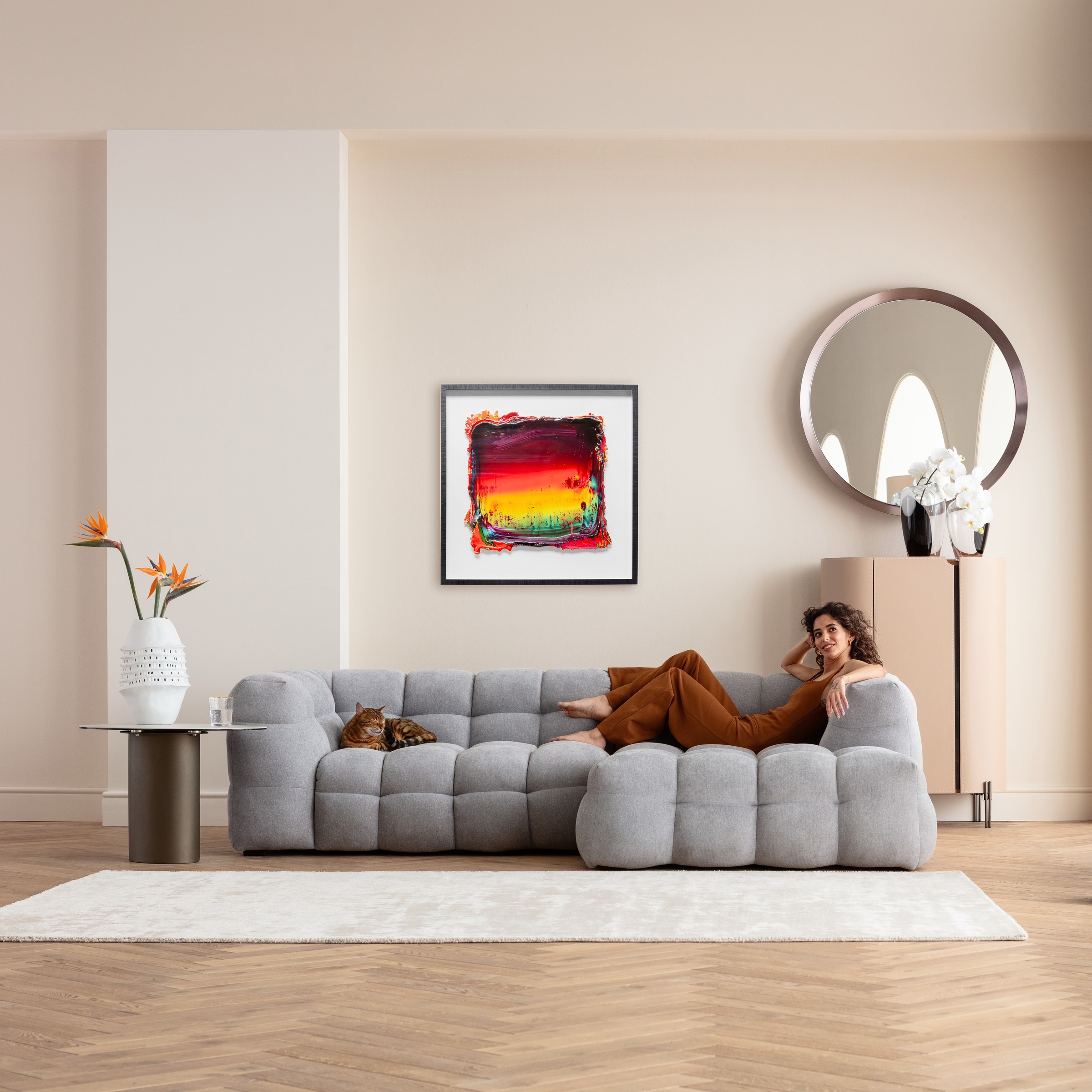 Kare Design Bild mit Rahmen