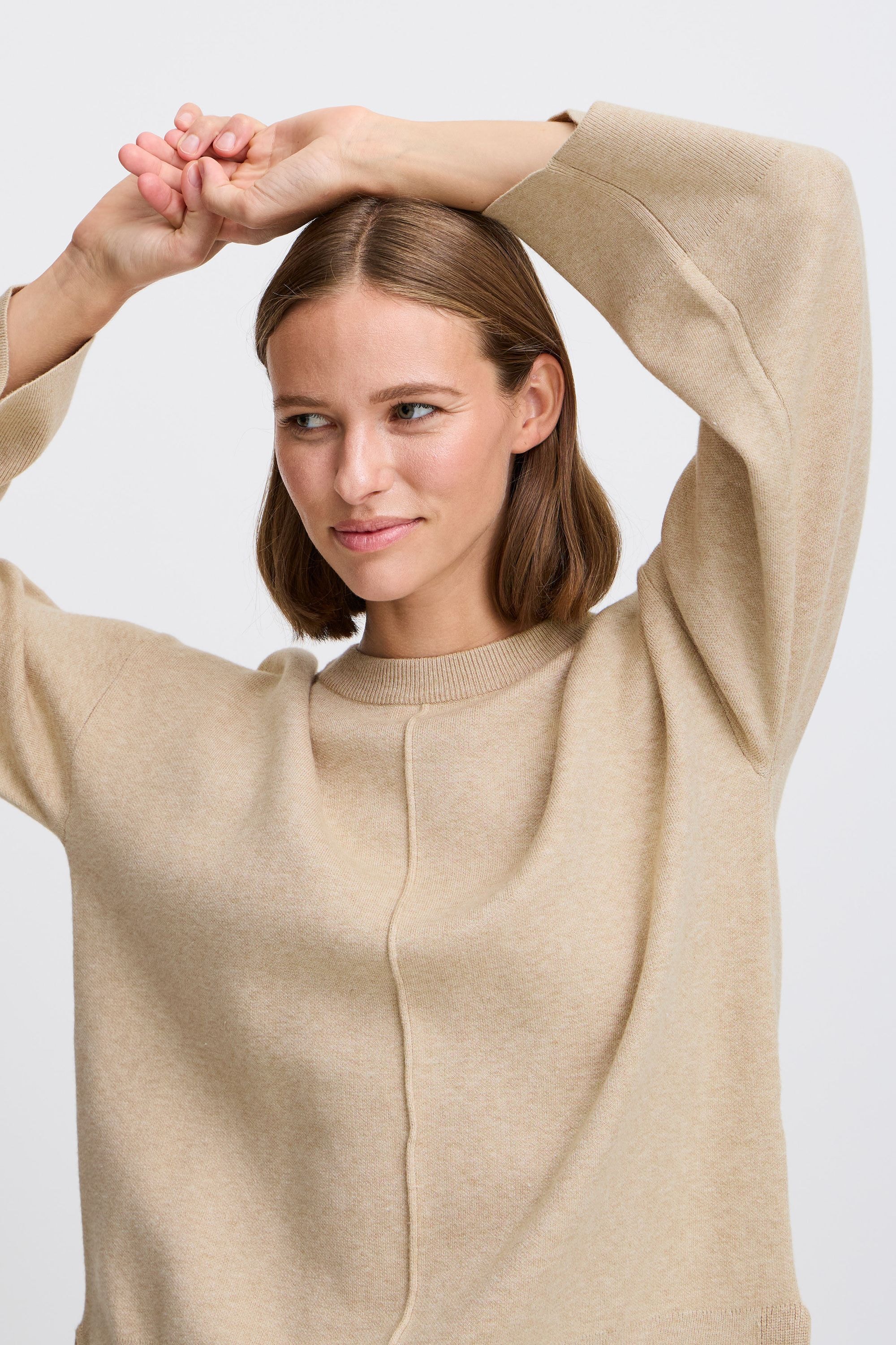 b.young Strickfleece-Pullover »Strickpullover BYOTARI JUMPER -«