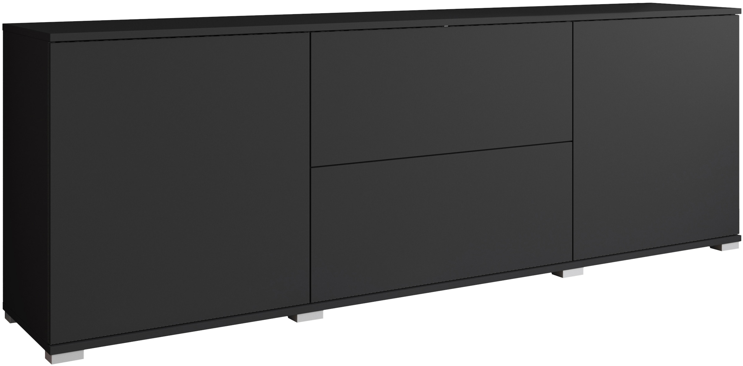 INOSIGN Lowboard »Kenia«, (1 St.), Der moderne TV-Schrank, mit 2 Türen und 2 Schubladen, Breite 180 cm