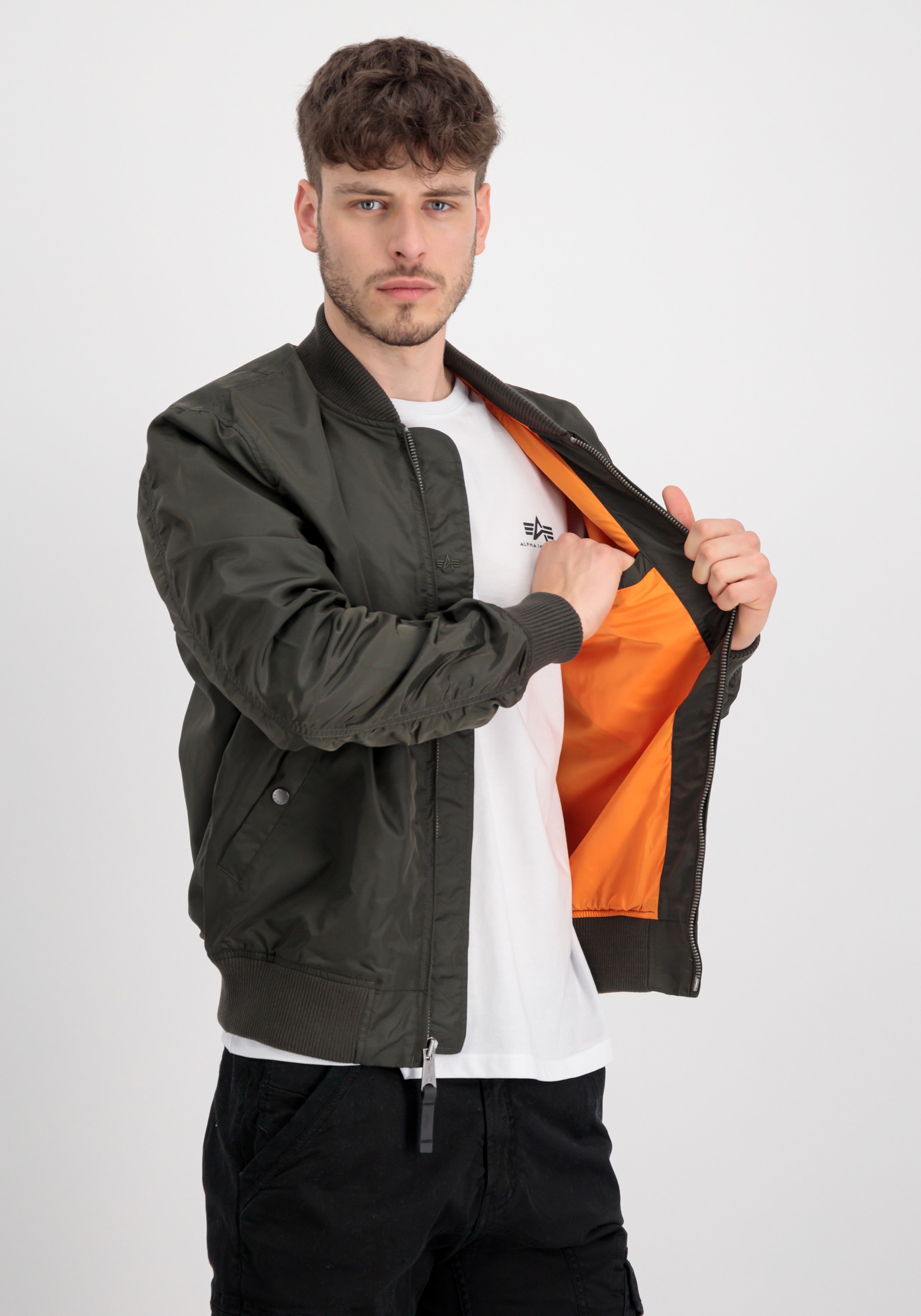 Alpha Industries Bomberjacke »Alpha Industries Men - Bomber Jackets MA-1 TT Two Tone«
