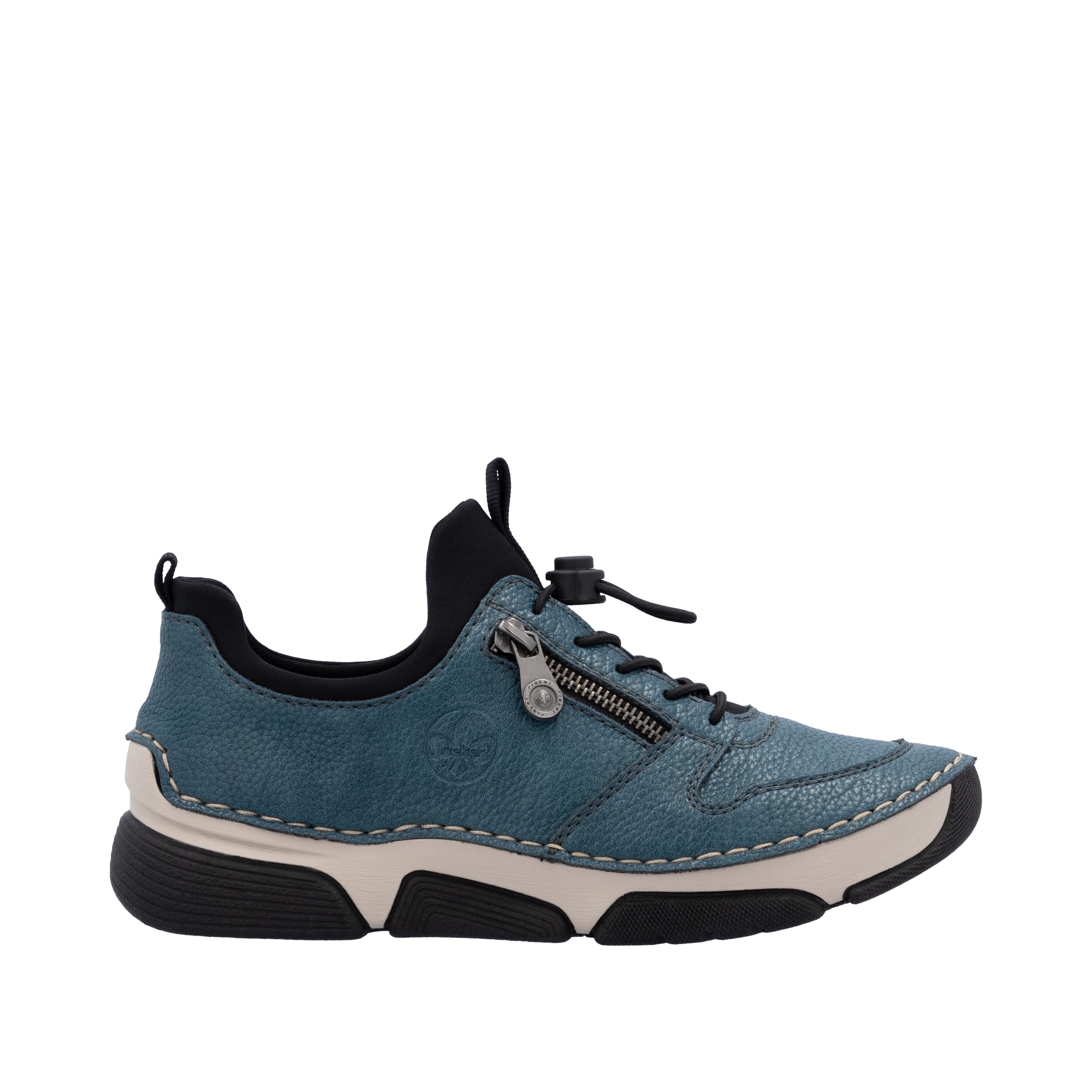 Rieker Slip-On Sneaker  Schlupfschuh, Halbschuh, Freizeitsneaker, Gummizug, Schnellverschluss