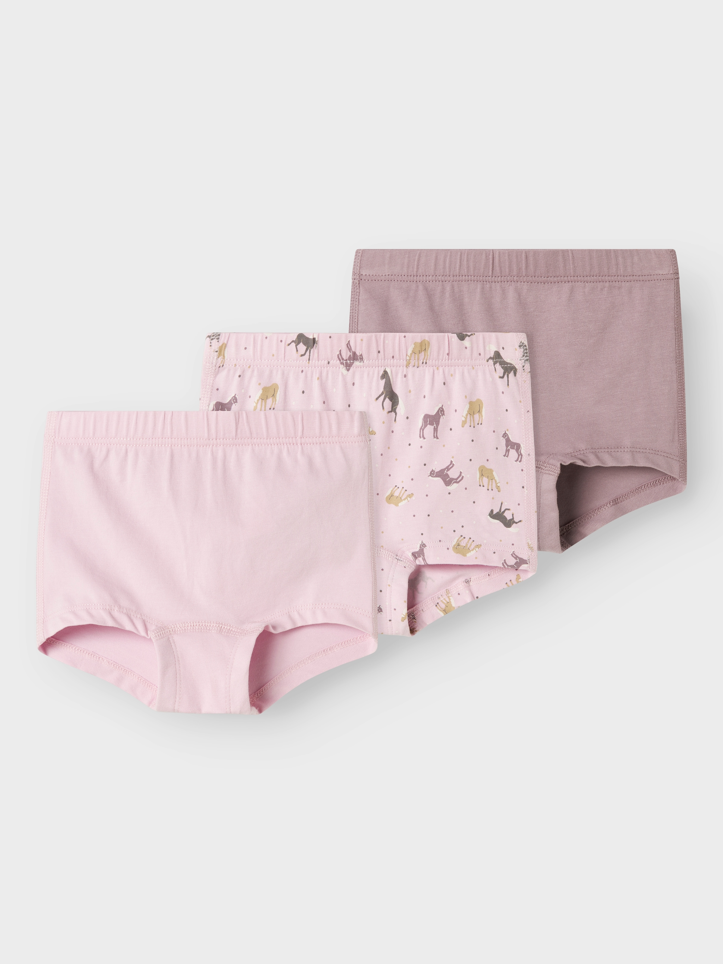 Name It Panty »NMFTIGHTS 3P CORSAGE HORSE«, (Packung, 3 St.)