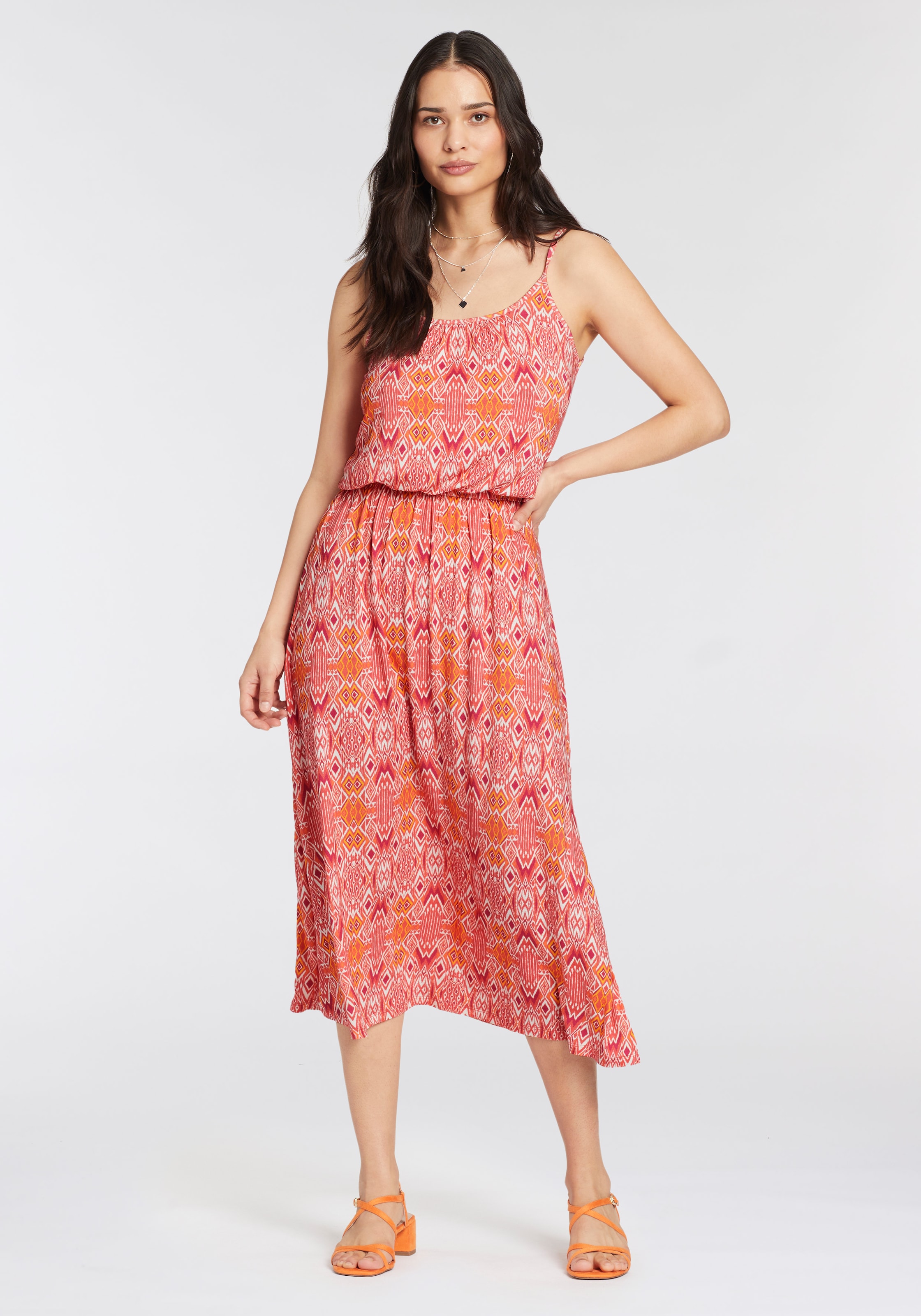 Laura Scott Sommerkleid, mit femininem Allover-Print