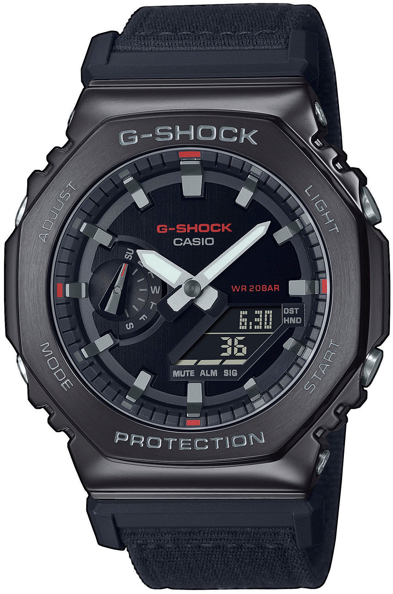 CASIO G-SHOCK Chronograph »GM-2100CB-1AER«, Quarzuhr, Armbanduhr, Herrenuhr, digital, Stoppfunktion,...