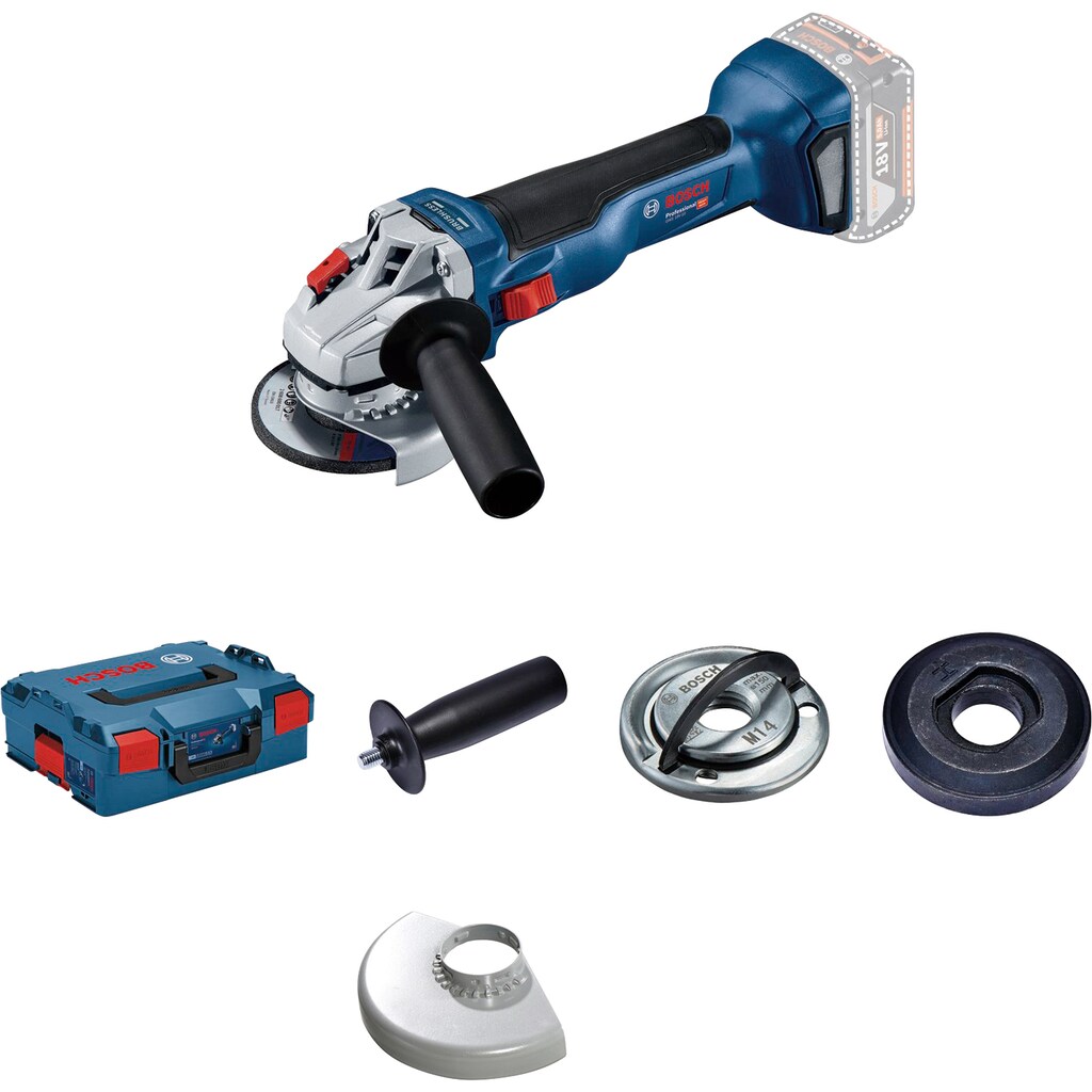 Bosch Professional Akku-Winkelschleifer »GWS 18V-10 Professional«