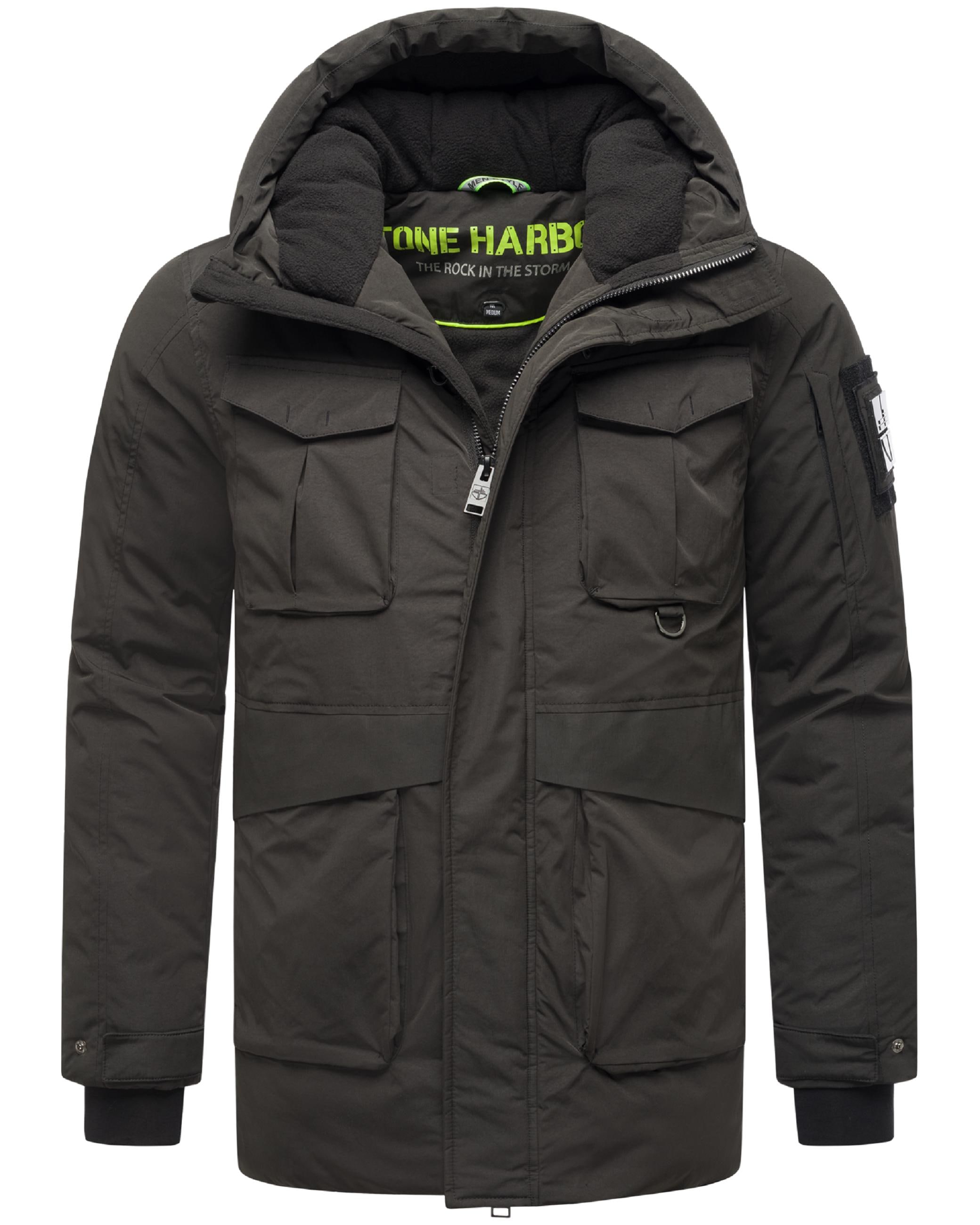 Winterjacke »Winterjacke Edriik XX«, mit Kapuze, Warm gefütterte kurze Herren Jacke...