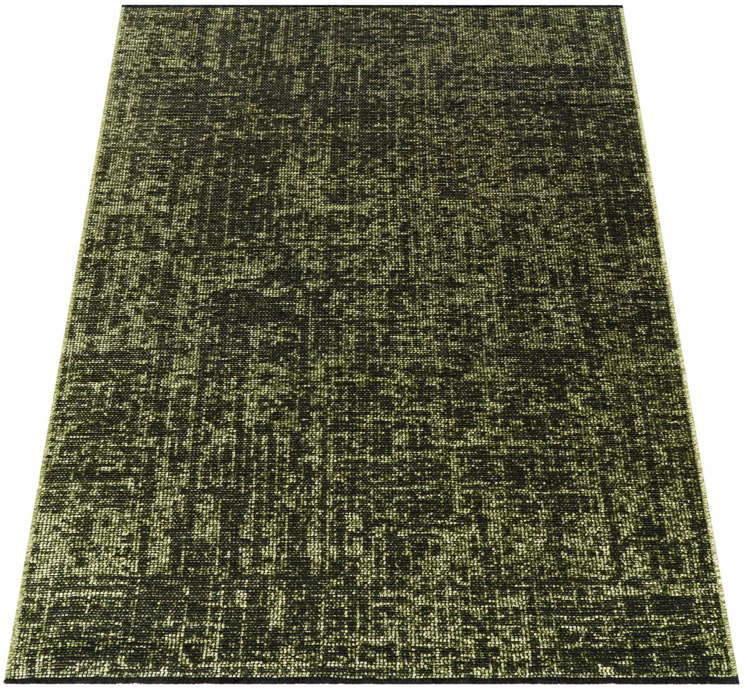 Paco Home Teppich »Melbourne 690«, rechteckig, 4 mm Höhe, Flachgewebe, modernes Design, ideal im Wohnzimmer & Schlafzimmer