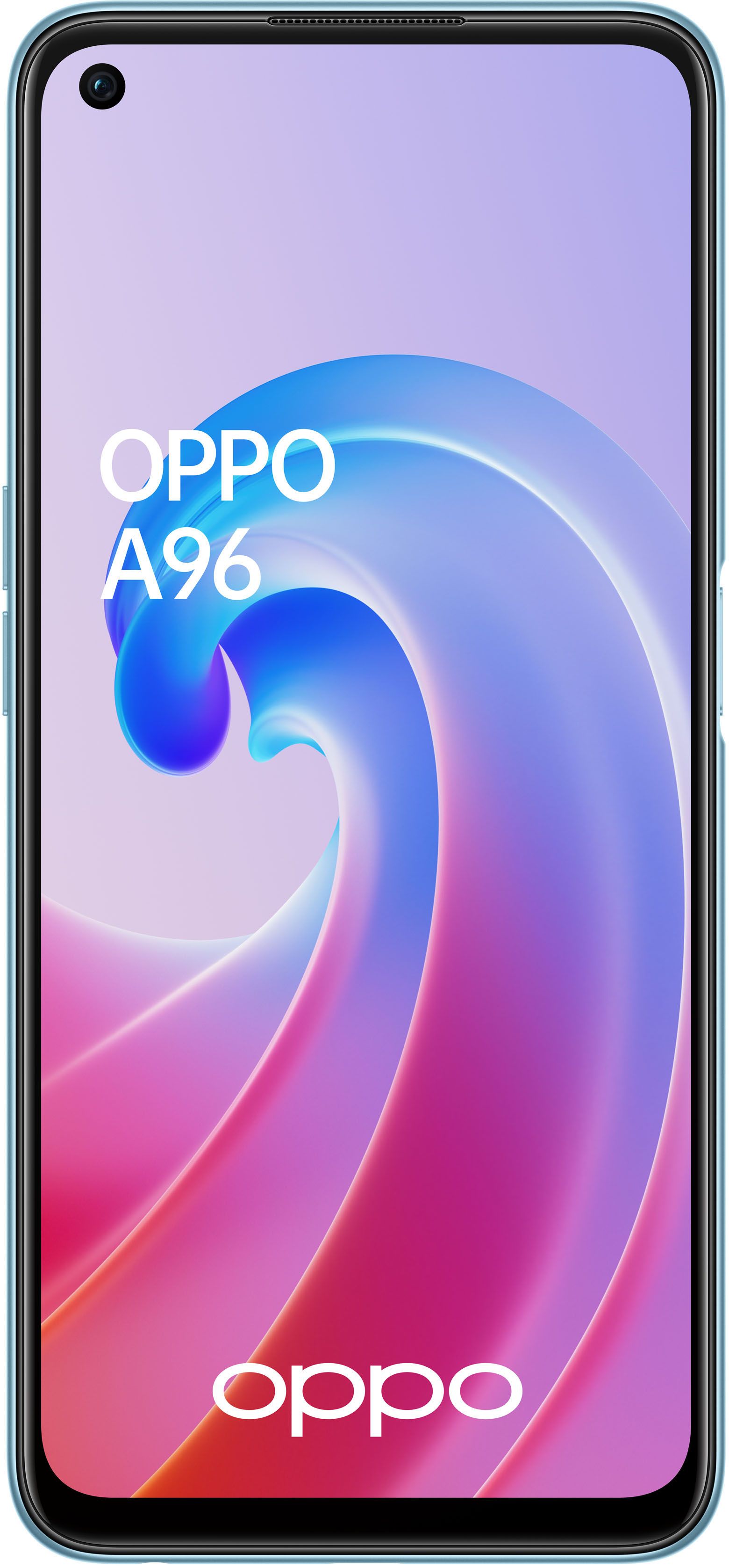 Oppo Smartphone »A96«, (16,73 cm/6,59 Zoll, 128 GB Speicherplatz, 50 MP Kamera), 33W Schnellladegerät, Schutzcase