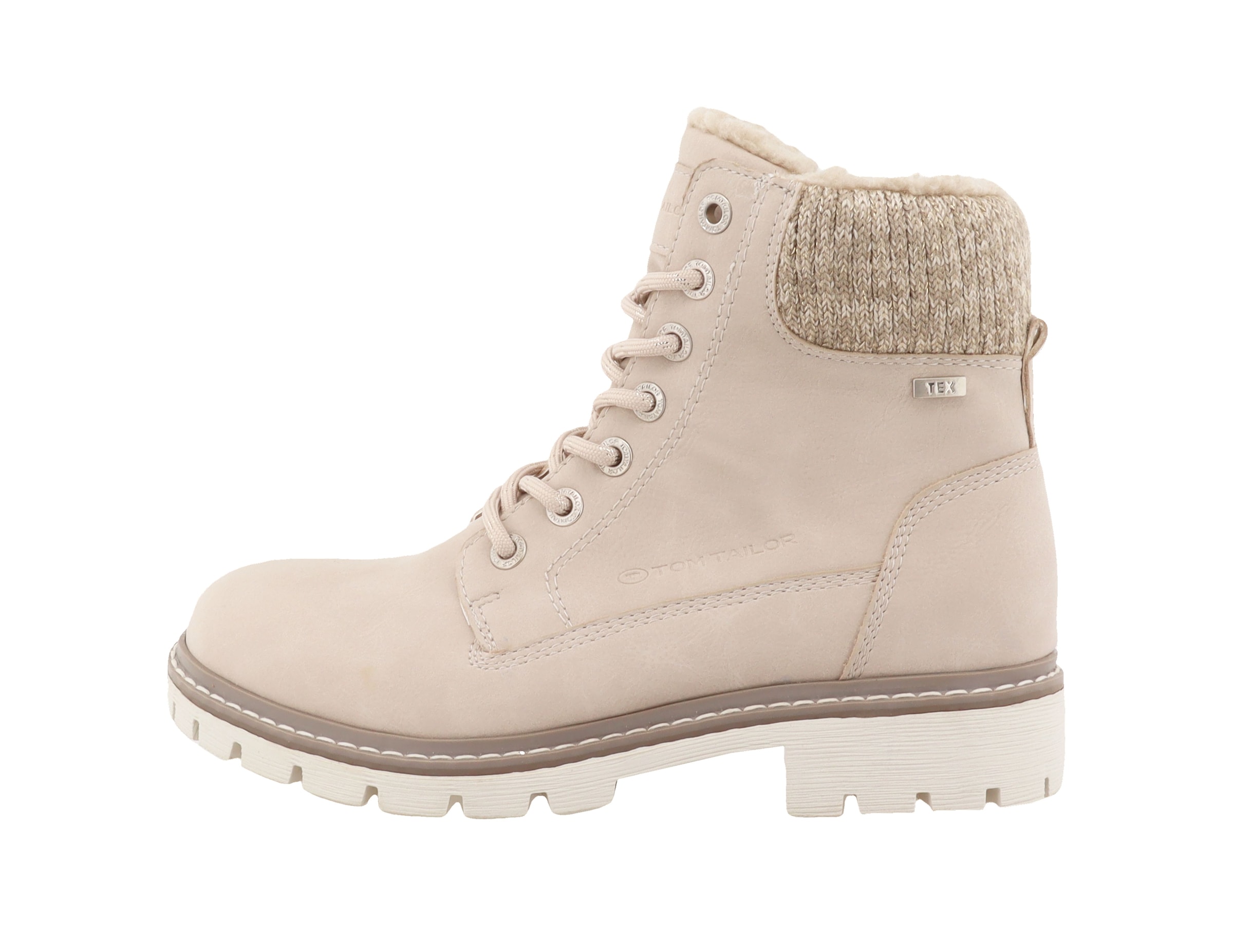 TOM TAILOR Schnürboots  Winterboots mit wasserabweisendem TEX, Komfortweite G