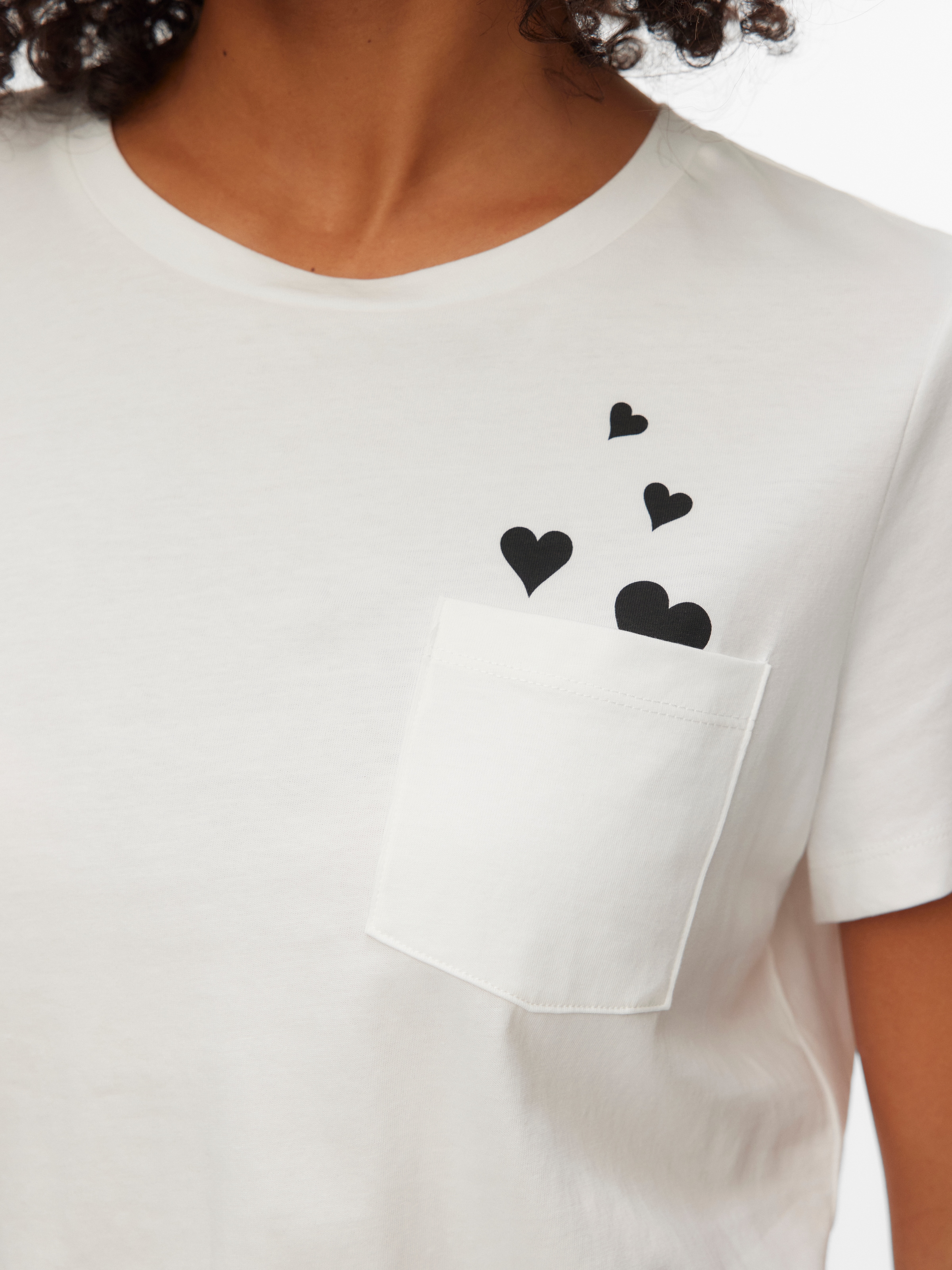 Vero Moda Kurzarmshirt »VMKARMA S/S O-NECK T-SHIRT JRS BTQ« Baumwolle, regular fit