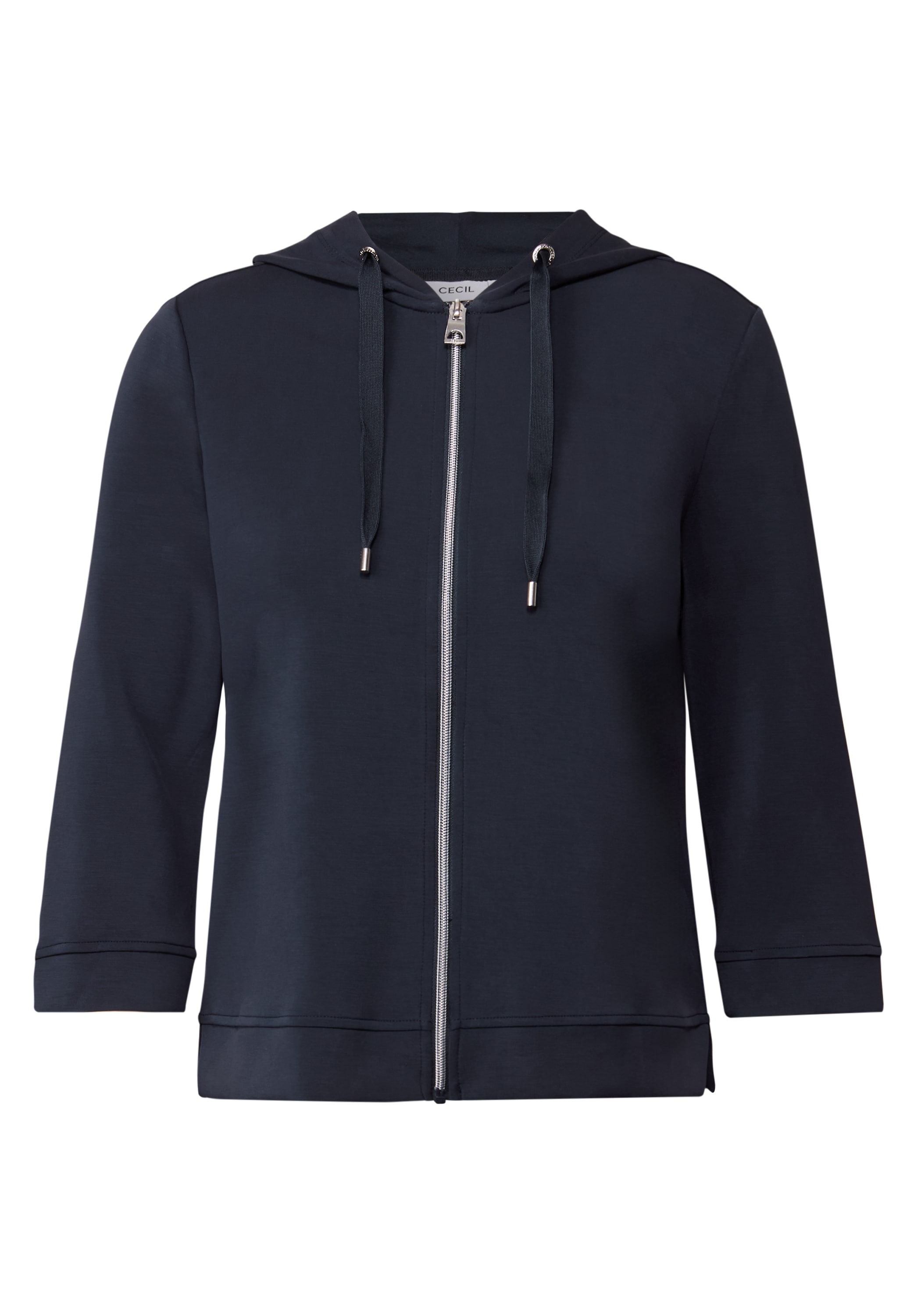 Cecil Kapuzensweatjacke, 3/4-Arm