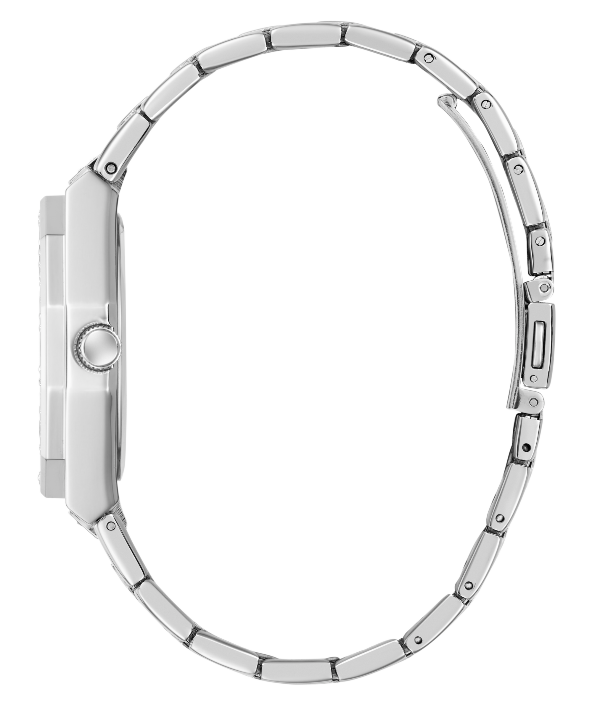 Guess Multifunktionsuhr »QUINN« Quarzuhr, Armbanduhr, Damenuhr, Edelstahlarmband, Datum