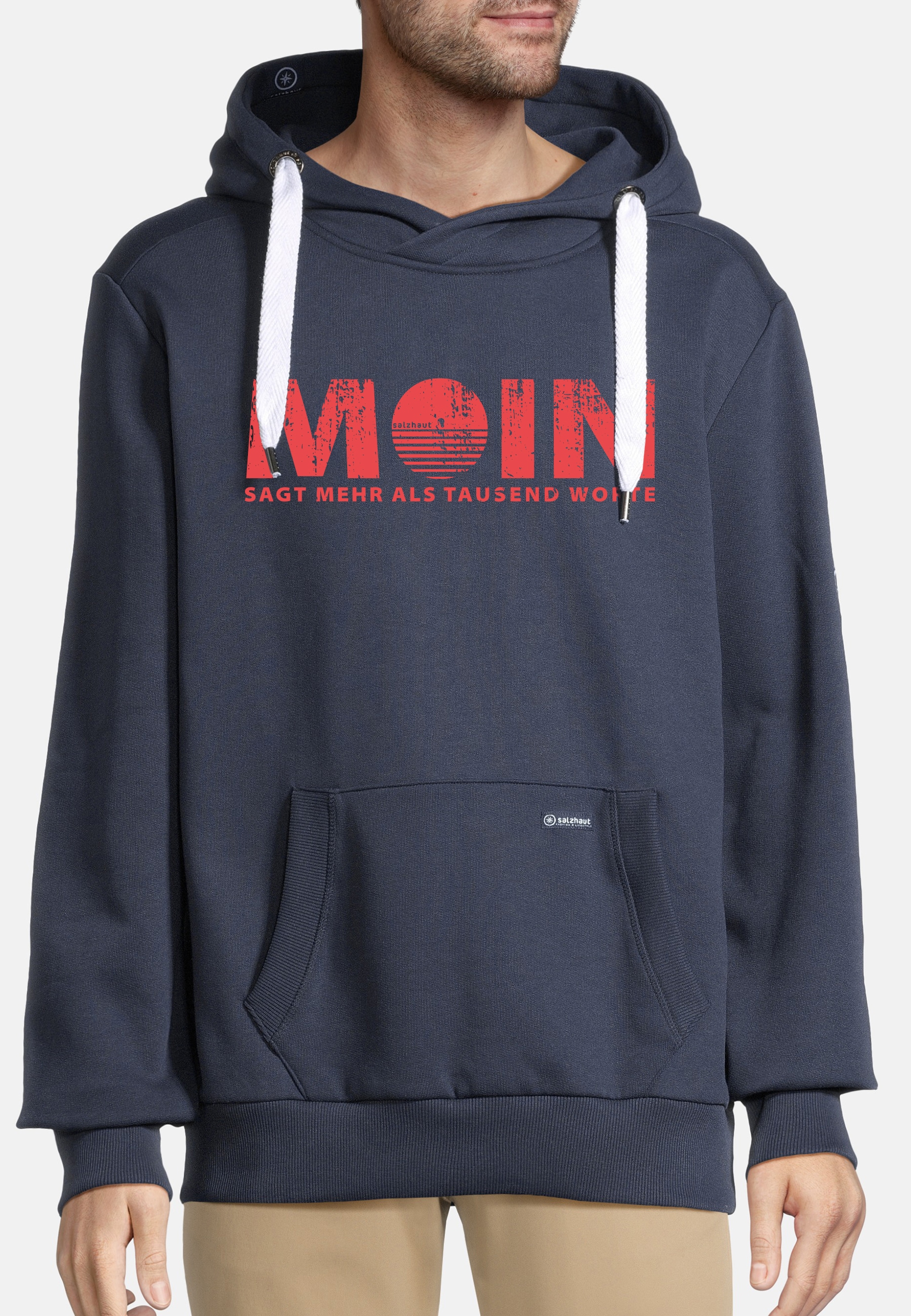 salzhaut Kapuzenpullover »Hoodie HEFF - MOIN sagt mehr als tausend Worte«