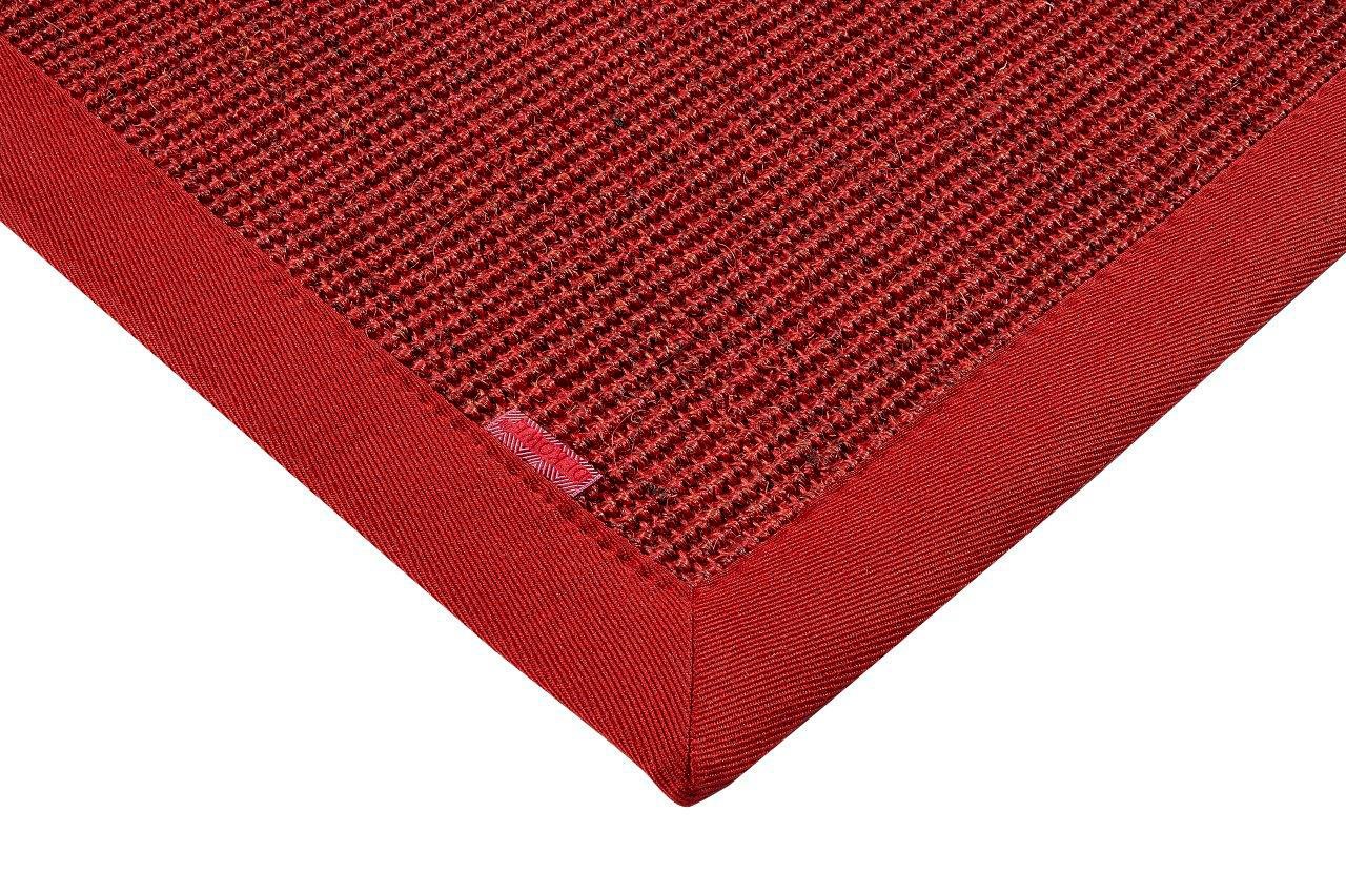 Dekowe Sisalteppich »Mara S2 mit Bordüre«, rechteckig, 5 mm Höhe, Flachgewebe, Material: 100% Sisal, Wohnzimmer