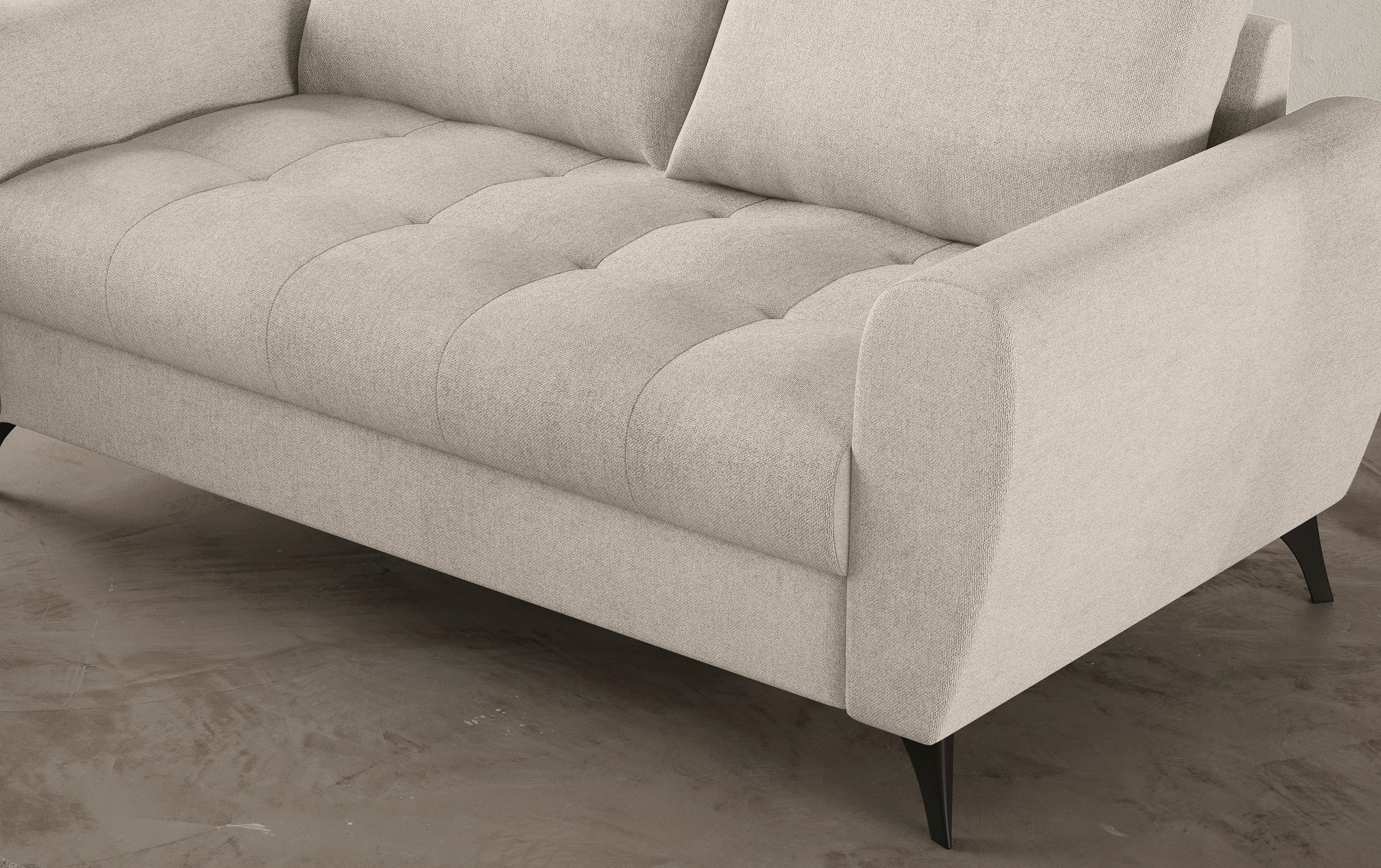 Mr. Couch 2,5-Sitzer »Blackburn II«, Mit Kaltschaumpolsterung bis 140 kg belastbar