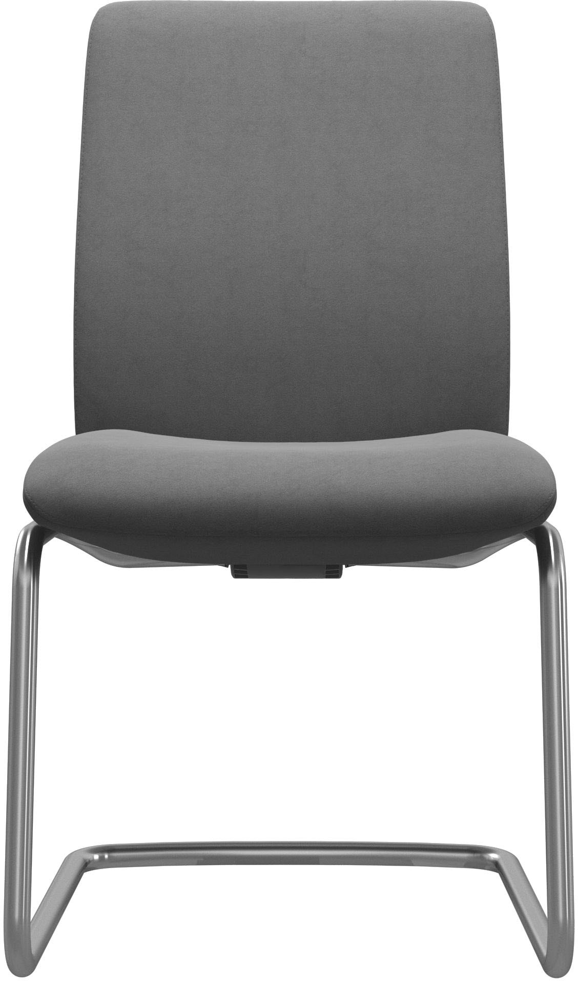 Stressless® Polsterstuhl »Laurel«, Microfaser DINAMICA, Low Back, Größe L, mit Beinen aus Stahl in Schwarz matt