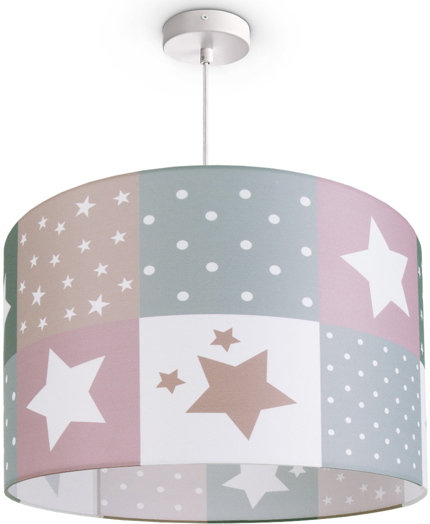 Paco Home Pendelleuchte »Cosmo 345«, bestellen bei Motiv Lampe Kinderzimmer Sternen flammig-flammig, 1 OTTO Kinderlampe LED E27 Deckenlampe online