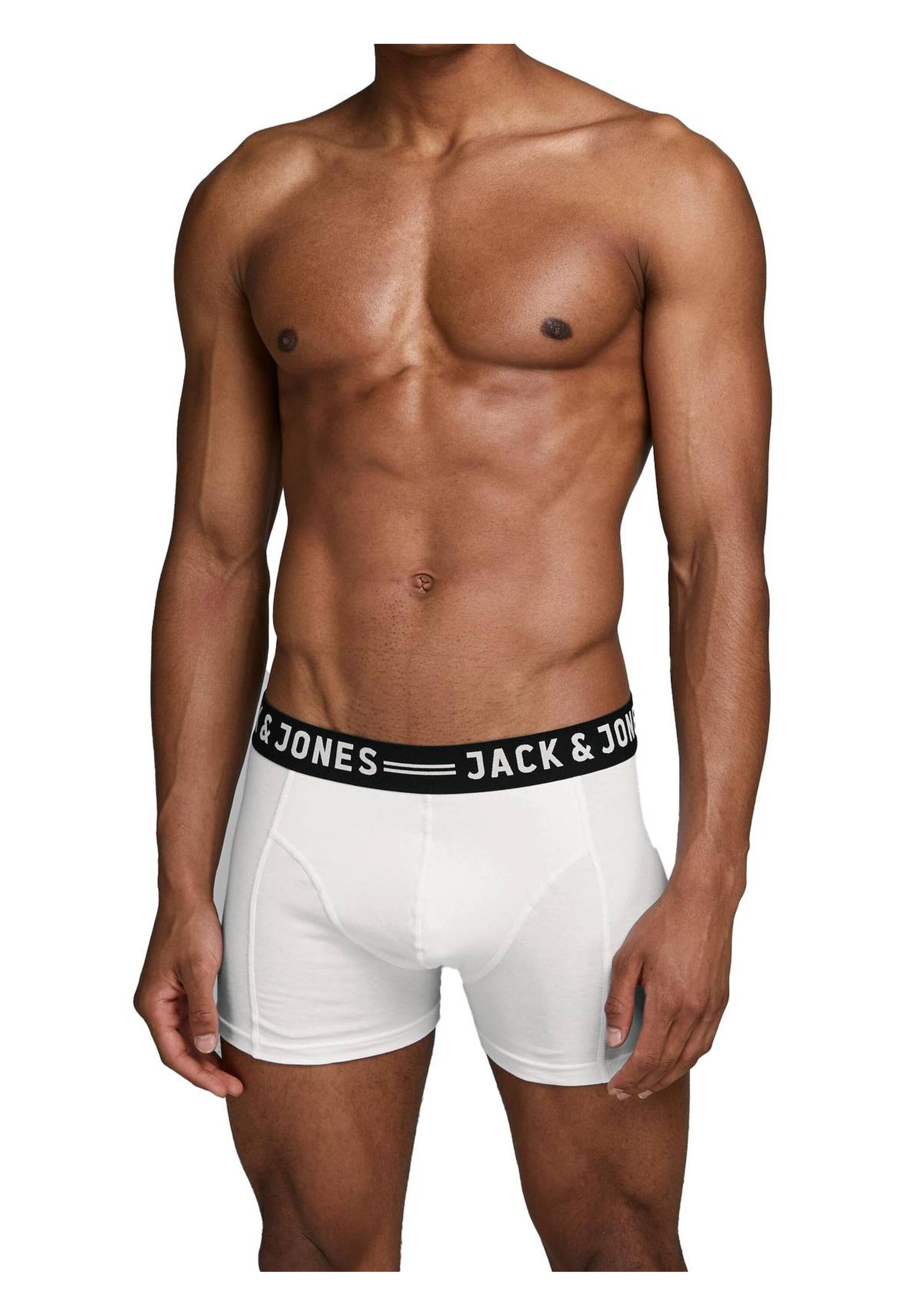 Jack & Jones Boxershorts »Boxershort SENSE TRUNKS 3 PACK 3er Pack«