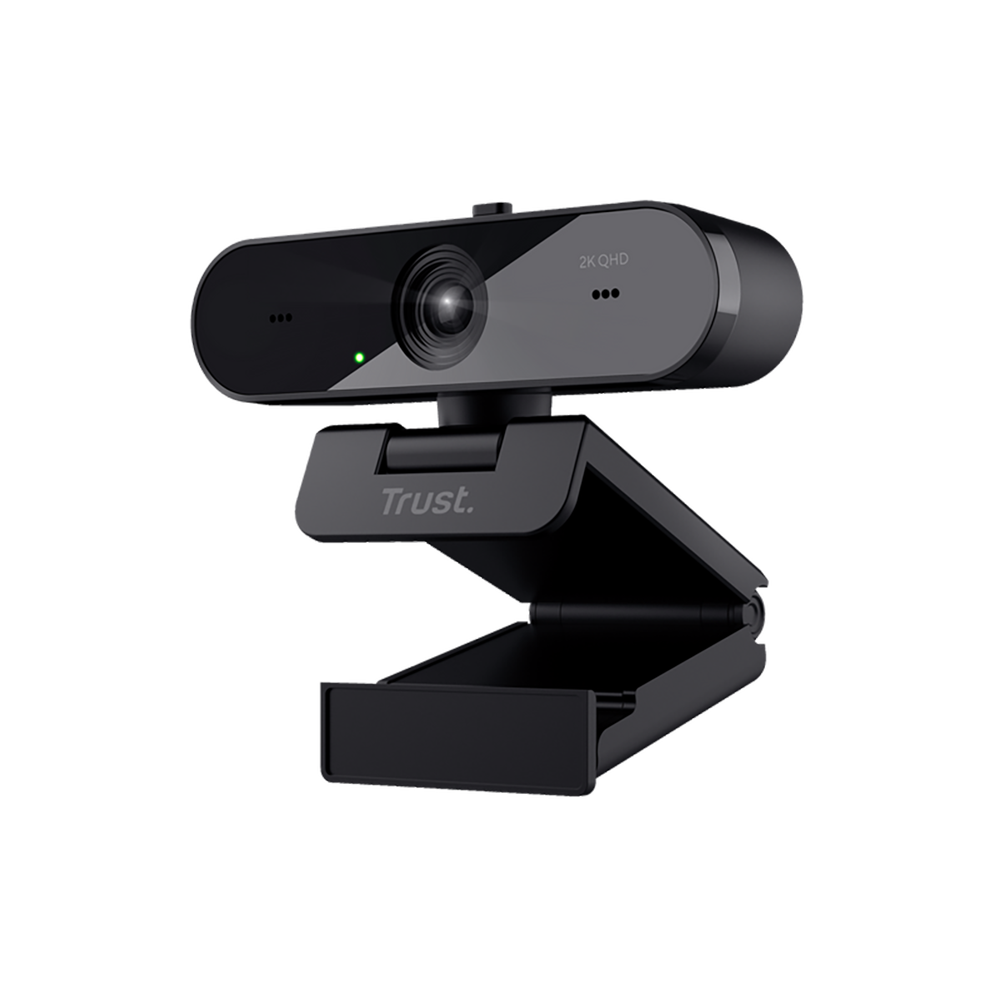 Trust Webcam »TAXON QHD WEBCAM ECO«, QHD, QHD, mit automatischem Fokus,  zwei Mikrofonen und Blickschutzfilter jetzt kaufen bei OTTO