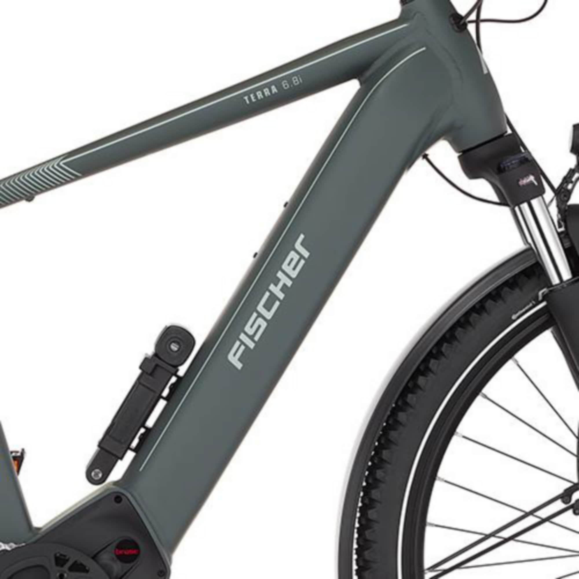FISCHER Fahrrad »TERRA 6.8I 711 ULTIMATE« 9 Gang Shimano Cues RD-U3020 Schaltwerk Mittelmotor