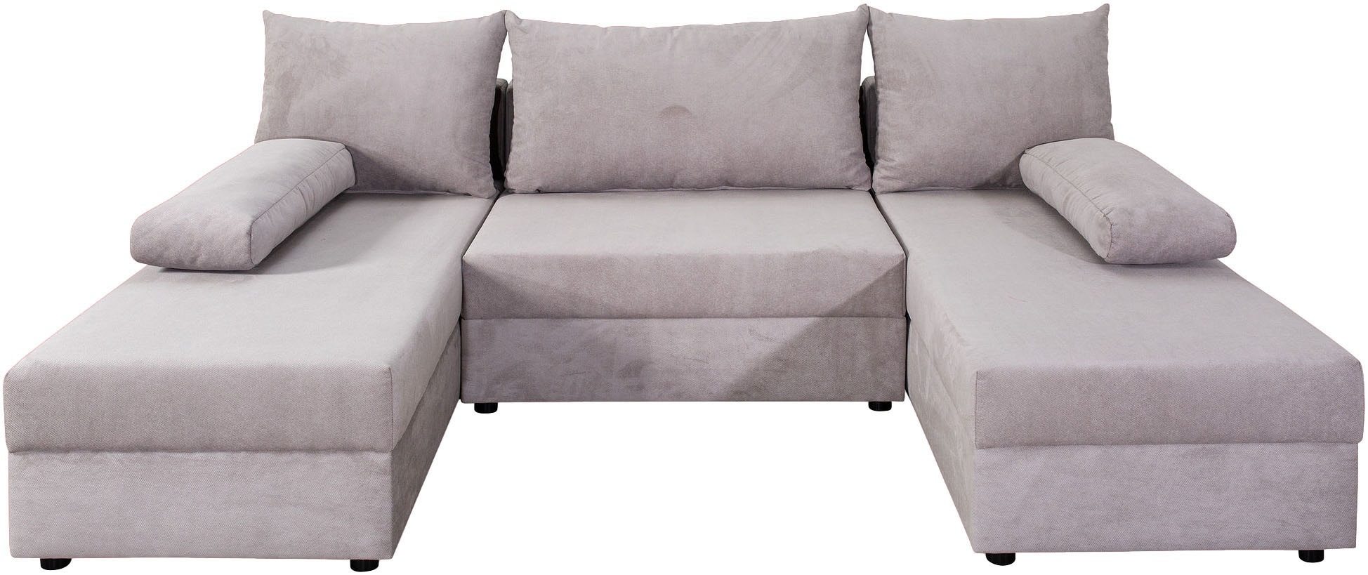 COLLECTION AB Wohnlandschaft »Pico U-Form«, Wohnlandschaft,2 X Ottomane,Polyätherschaum Polsterung