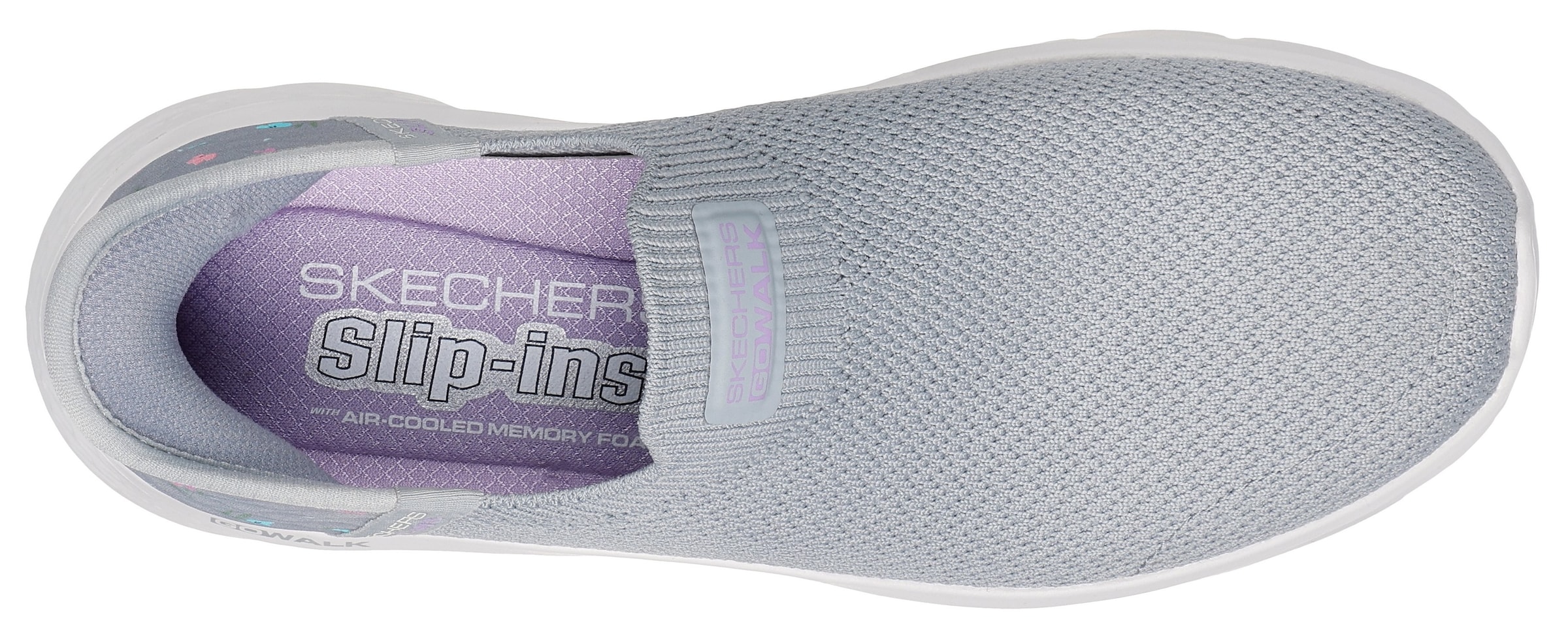 Skechers Slip-On Sneaker »GO WALK FLEX-SUNSET ROSE«, Freizeitschuh, Vegan mit Skechers Handsfree Slip-ins Funktion
