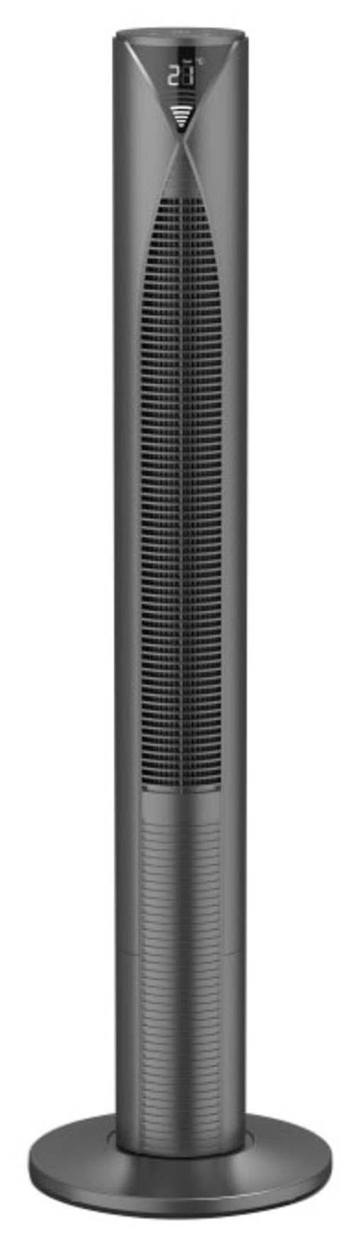 Hama Standventilator »Smarter Standventilator mit Fernbedienung 117cm, Turm, Displayanzeige« 18,6 cm Durchmesser 3 Geschwindigkeitsstufen, Timer,...