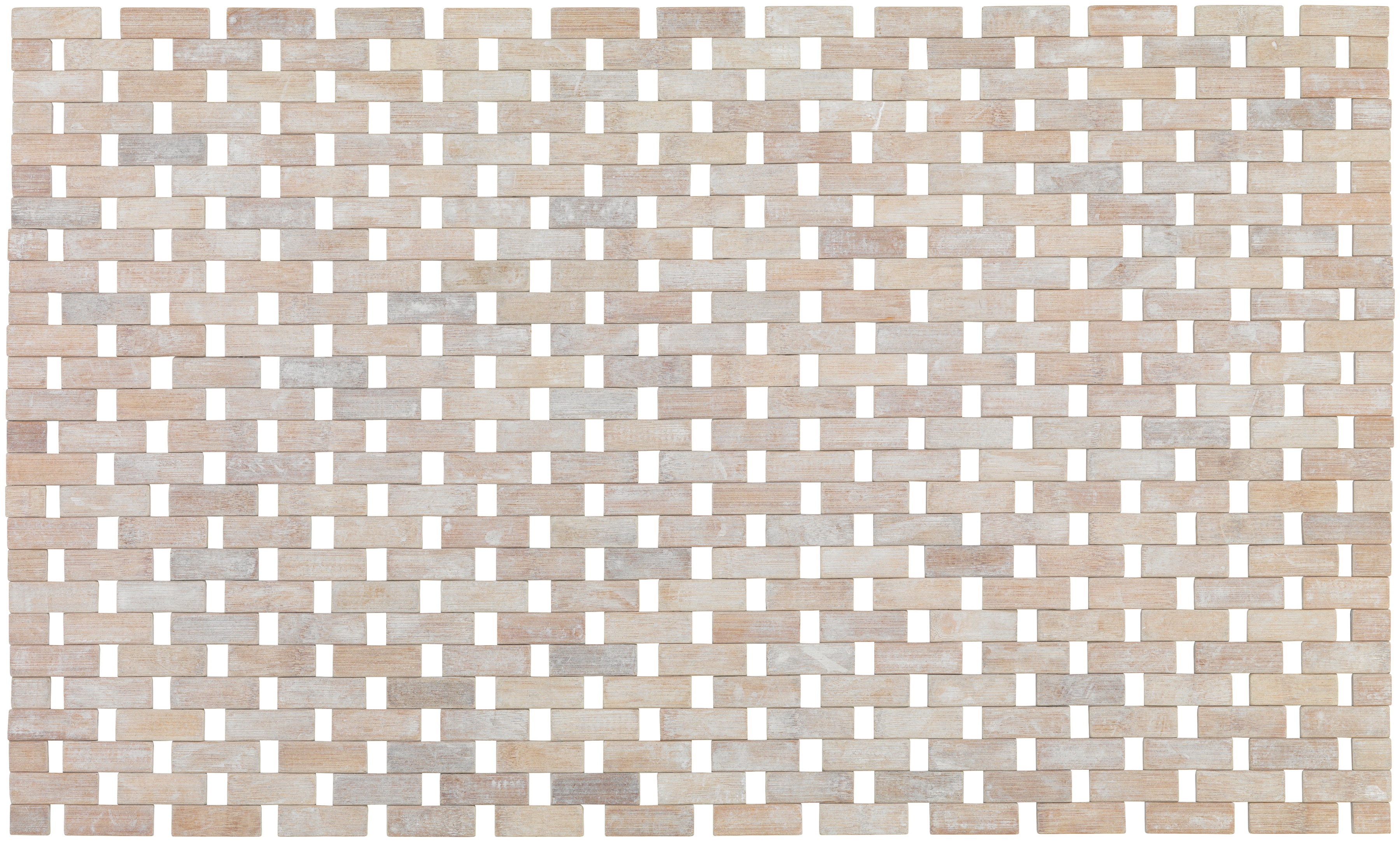 Wenko Badematte »Bamboo« Höhe 0 mm rutschhemmend beschichtet fußbodenheizungsgeeignet aus Bambus, rutschhememnde Rückseite