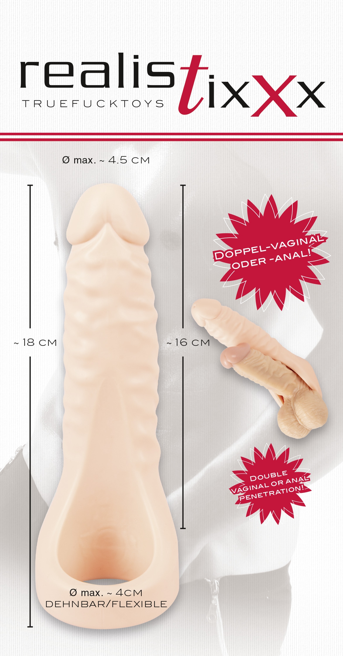 Realistixxx Penishülle »Penishülle Double Fucker«